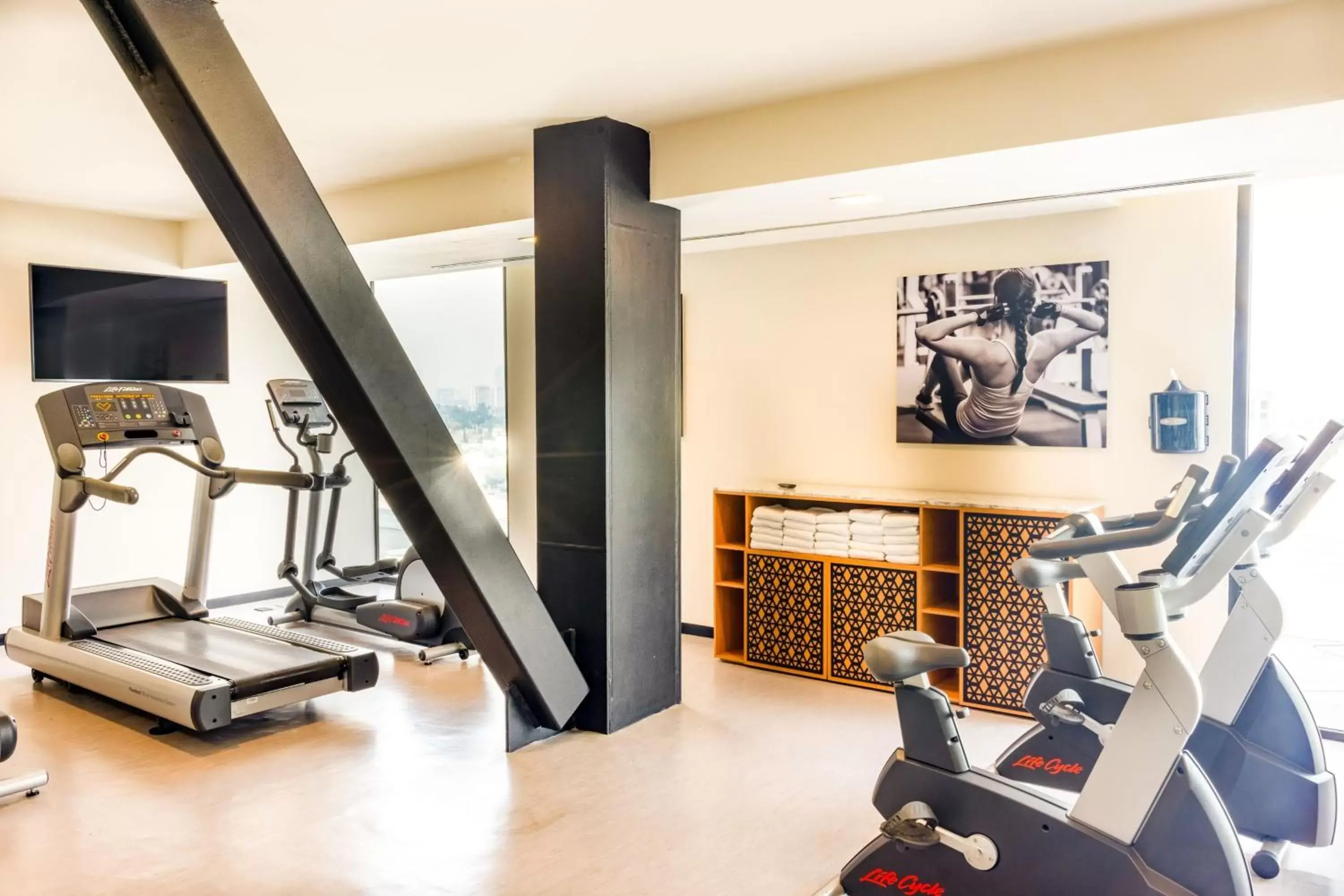 Fitness centre/facilities, Fitness Center/Facilities in Courtyard by Marriott Mexico City Vallejo