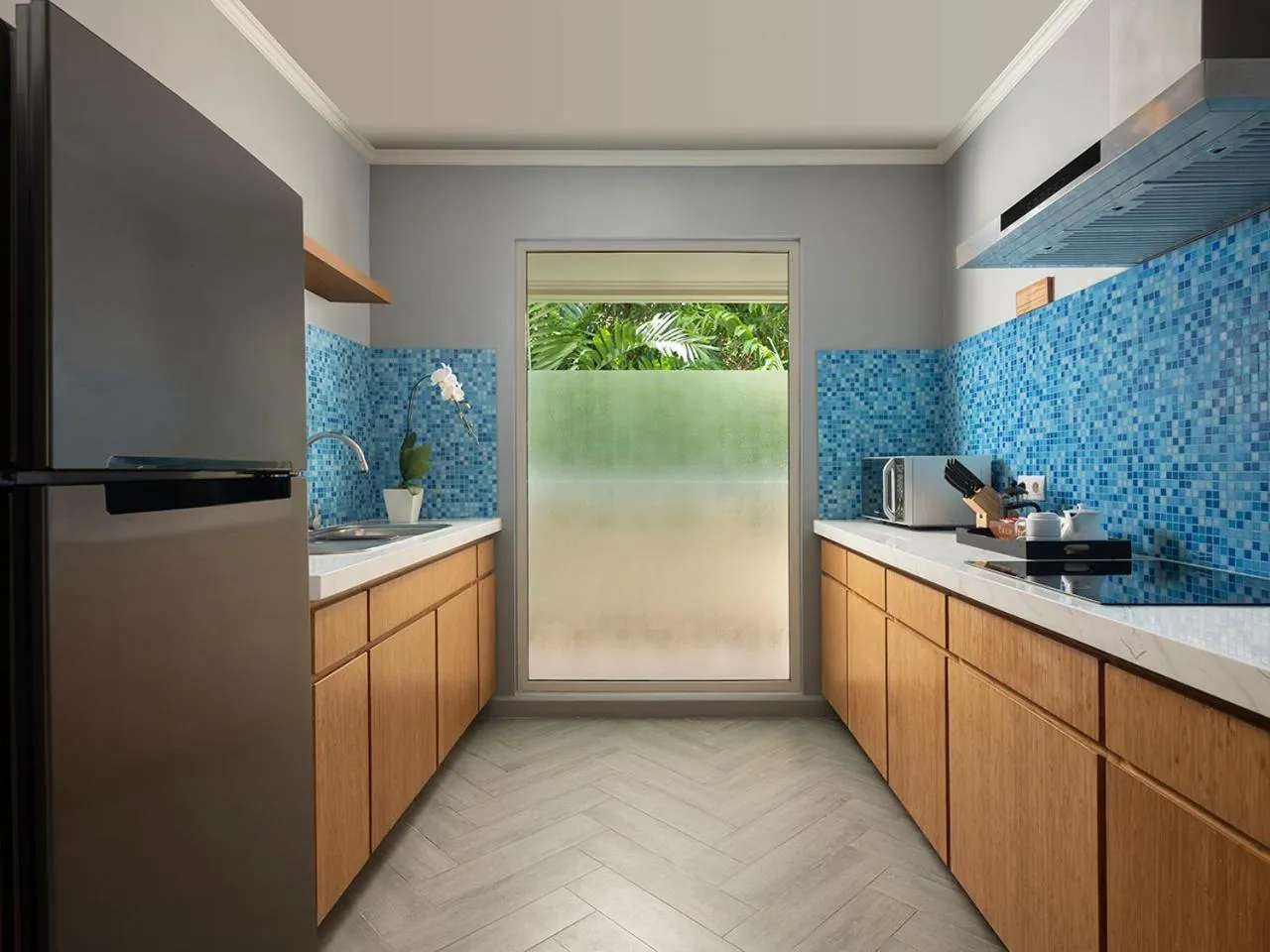 Kitchen or kitchenette in Anantara Vacation Club Legian