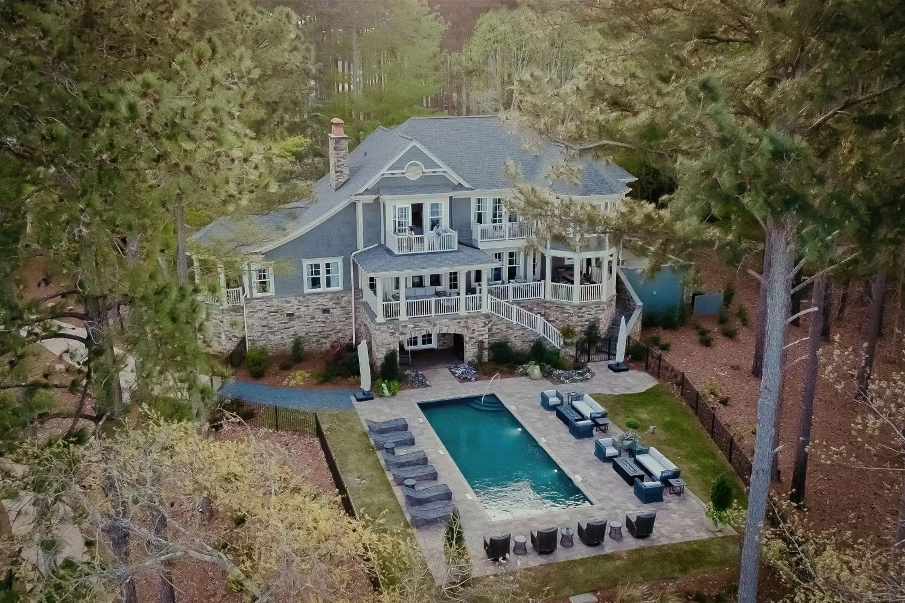 Property building, Bird's-eye View in The Ritz-Carlton Reynolds, Lake Oconee