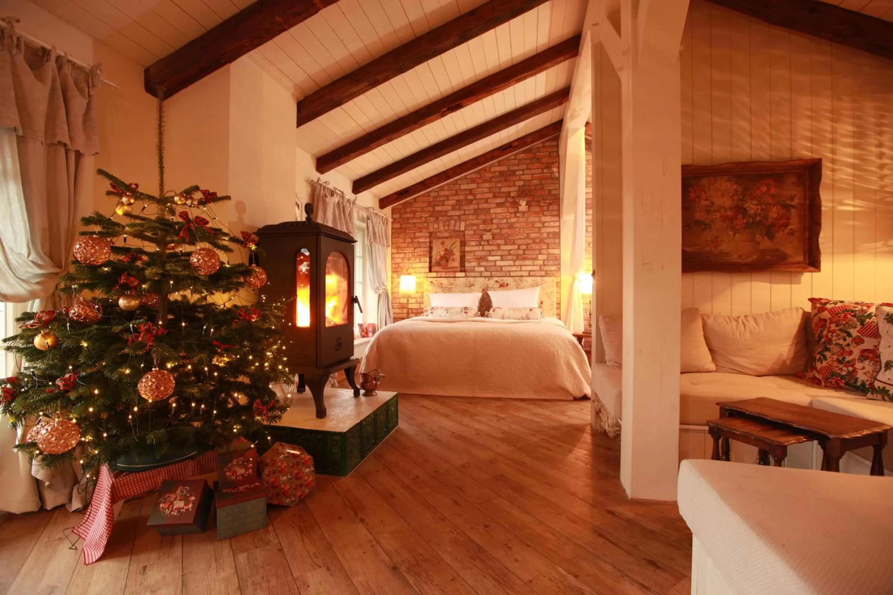 Living room in Weißt Du noch - Gästehäuser & Suiten