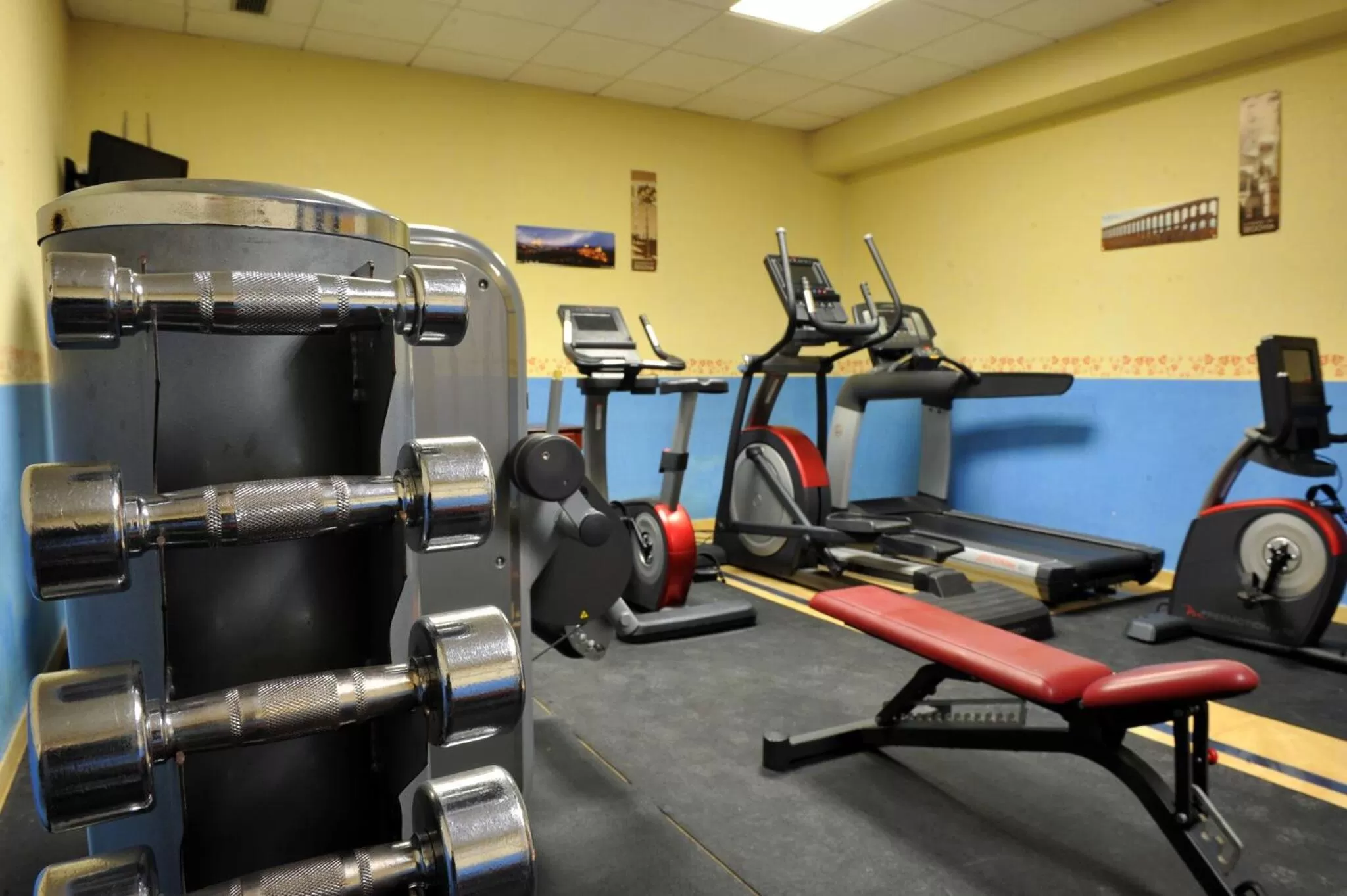Fitness centre/facilities in Hotel Corregidor