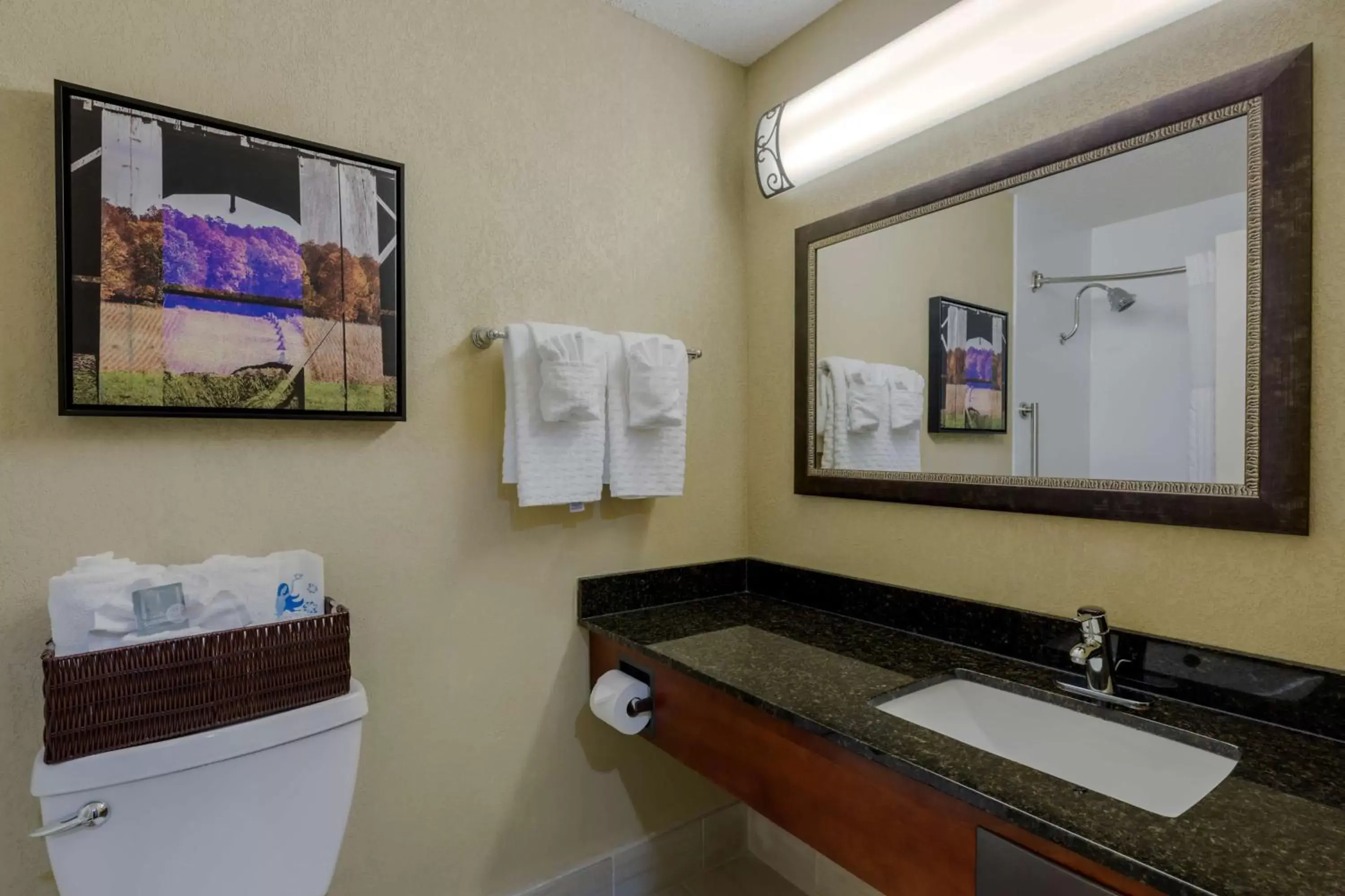 Bathroom in Best Western Plus Wooster Hotel & Conference Center