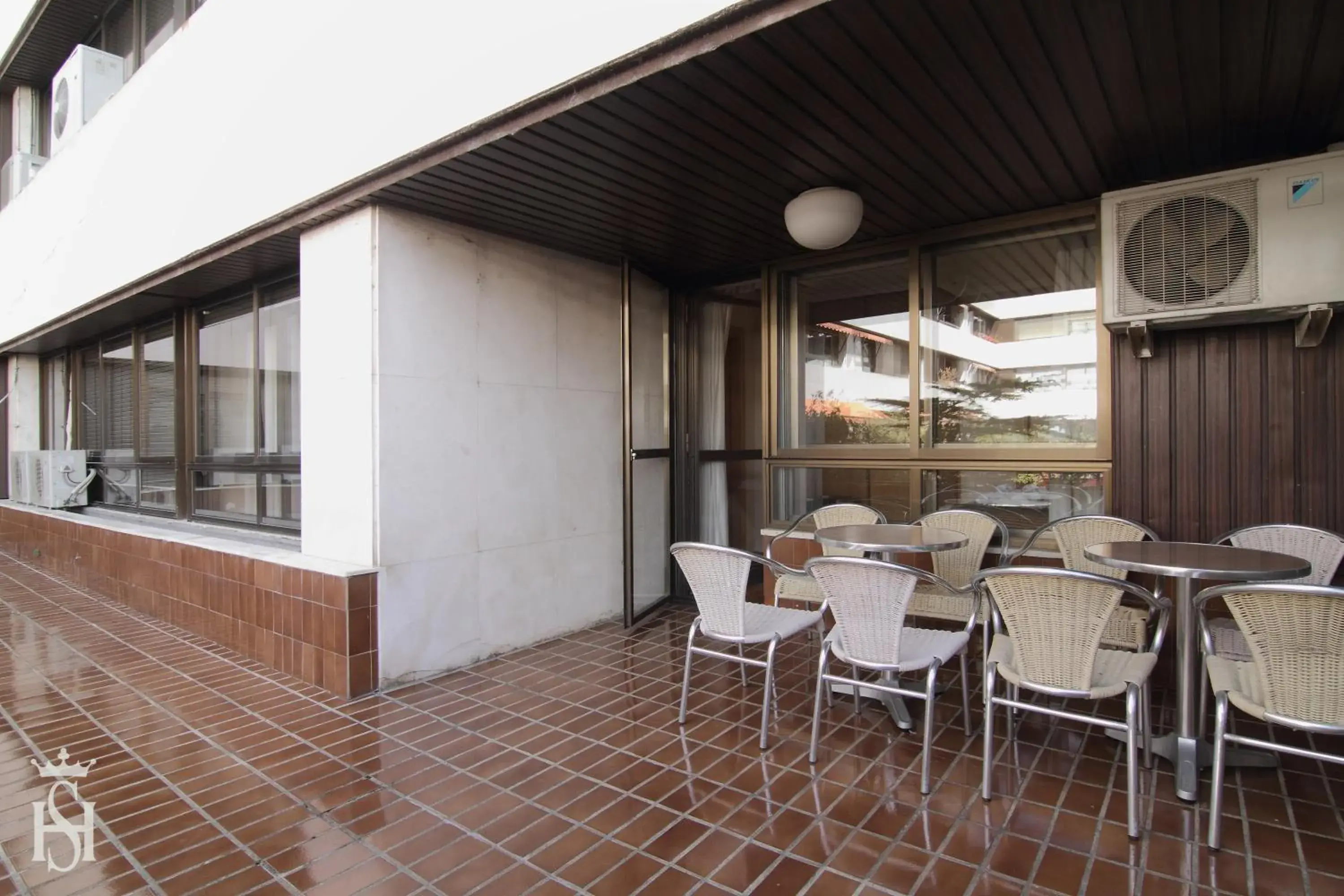 Balcony/Terrace in Hotel Castilla Vieja