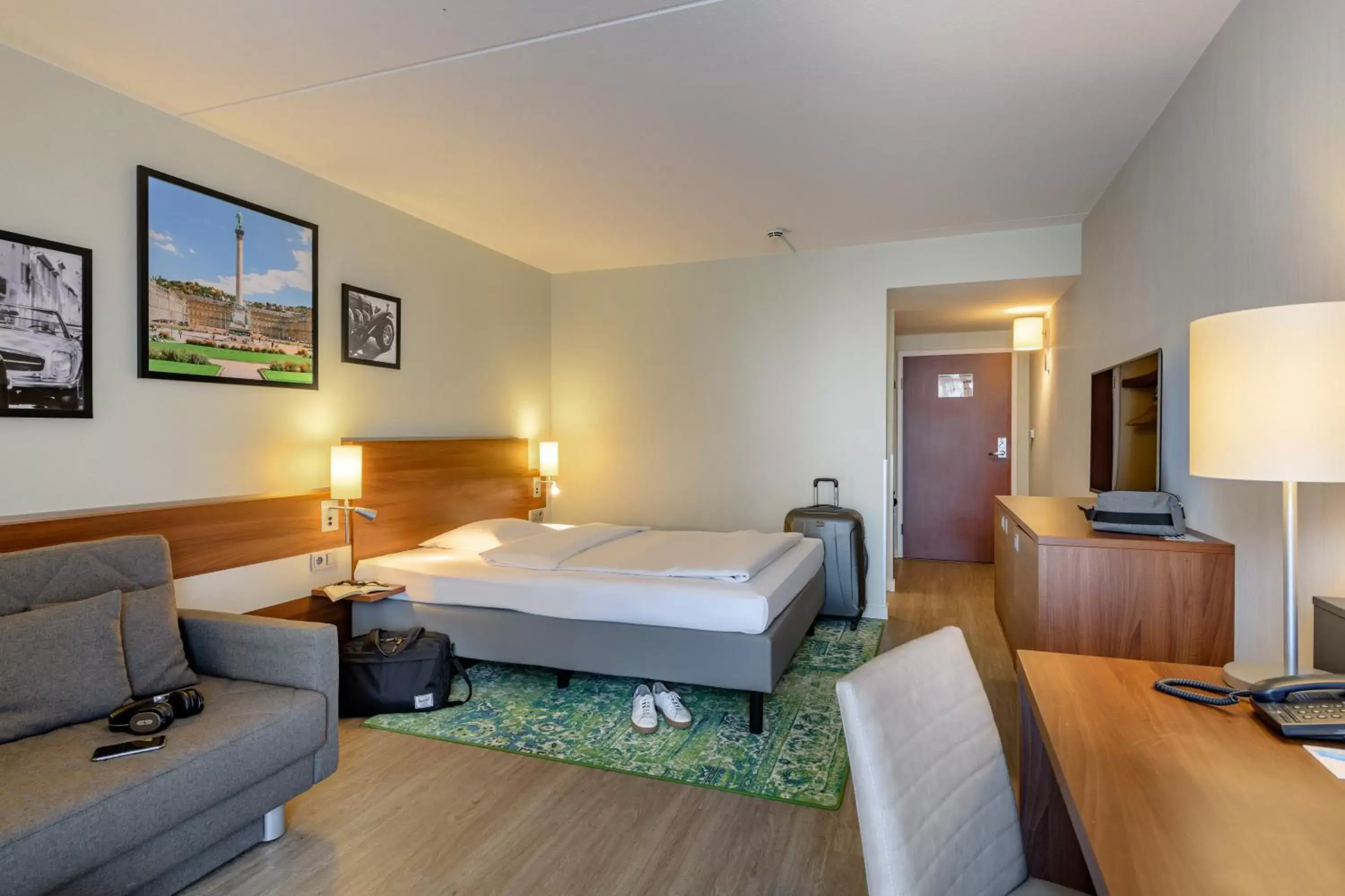 Bed in Mercure Stuttgart Sindelfingen an der Messe Bed in Mercure Stuttgart Sindelfingen an der Messe