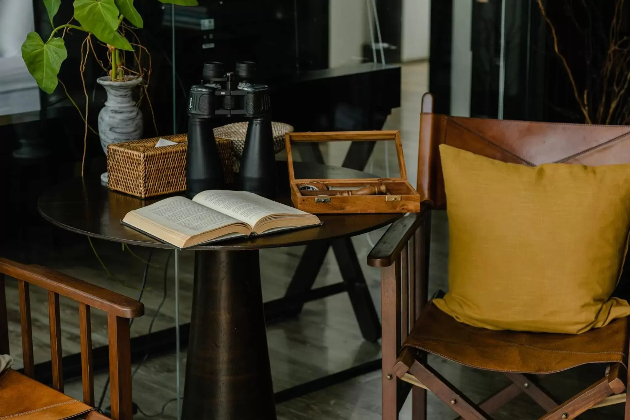 Living room in Kachonghills Tented Resort Trang Living room in Kachonghills Tented Resort Trang