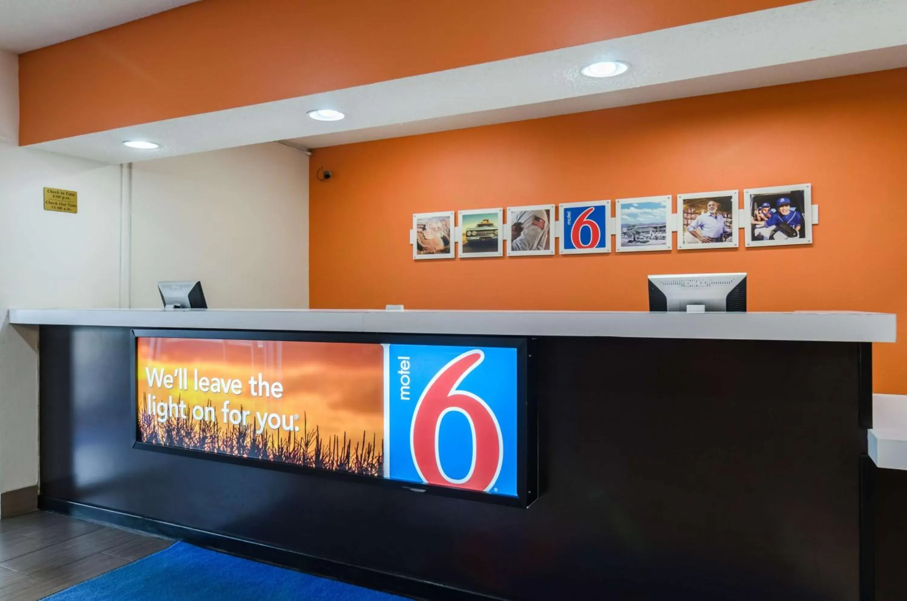 Property logo or sign, Lobby/Reception in Motel 6-Lincoln, NE