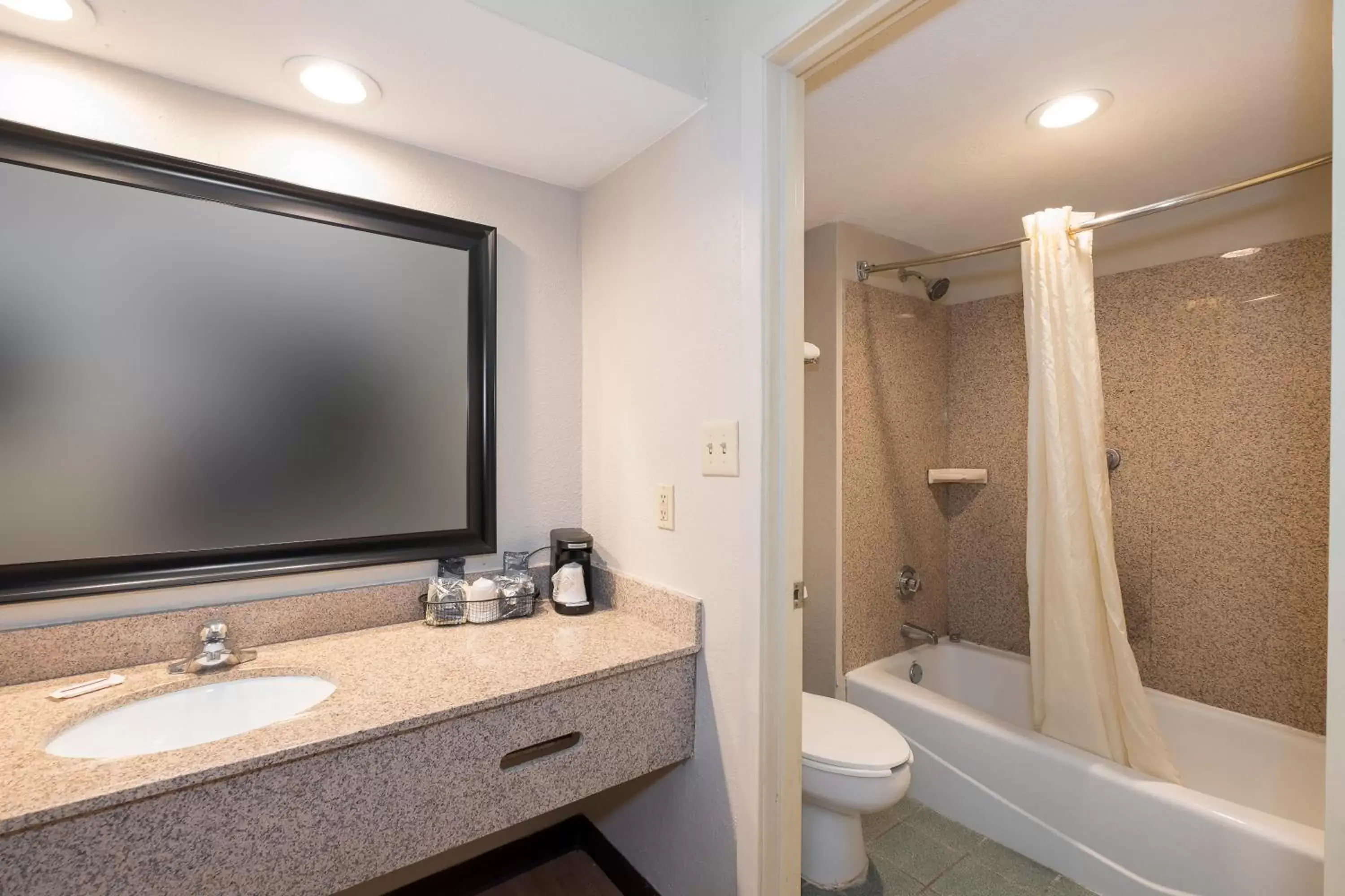 Bathroom in Red Roof Inn Mobile North – Saraland