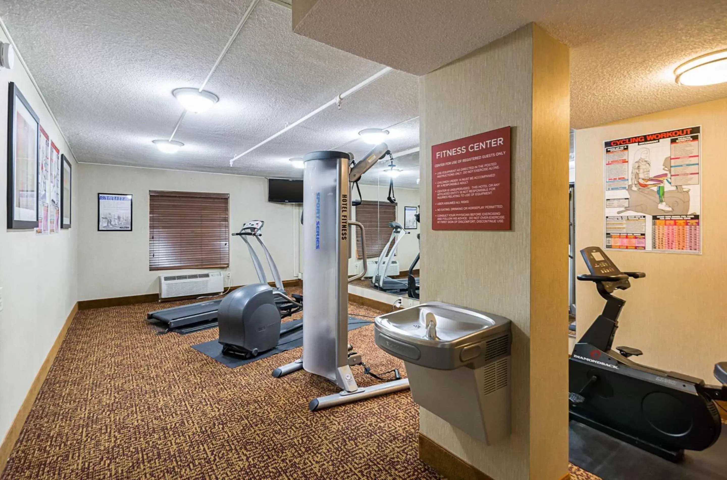 Fitness centre/facilities in Quality Inn & Suites Fitness centre/facilities in Quality Inn & Suites