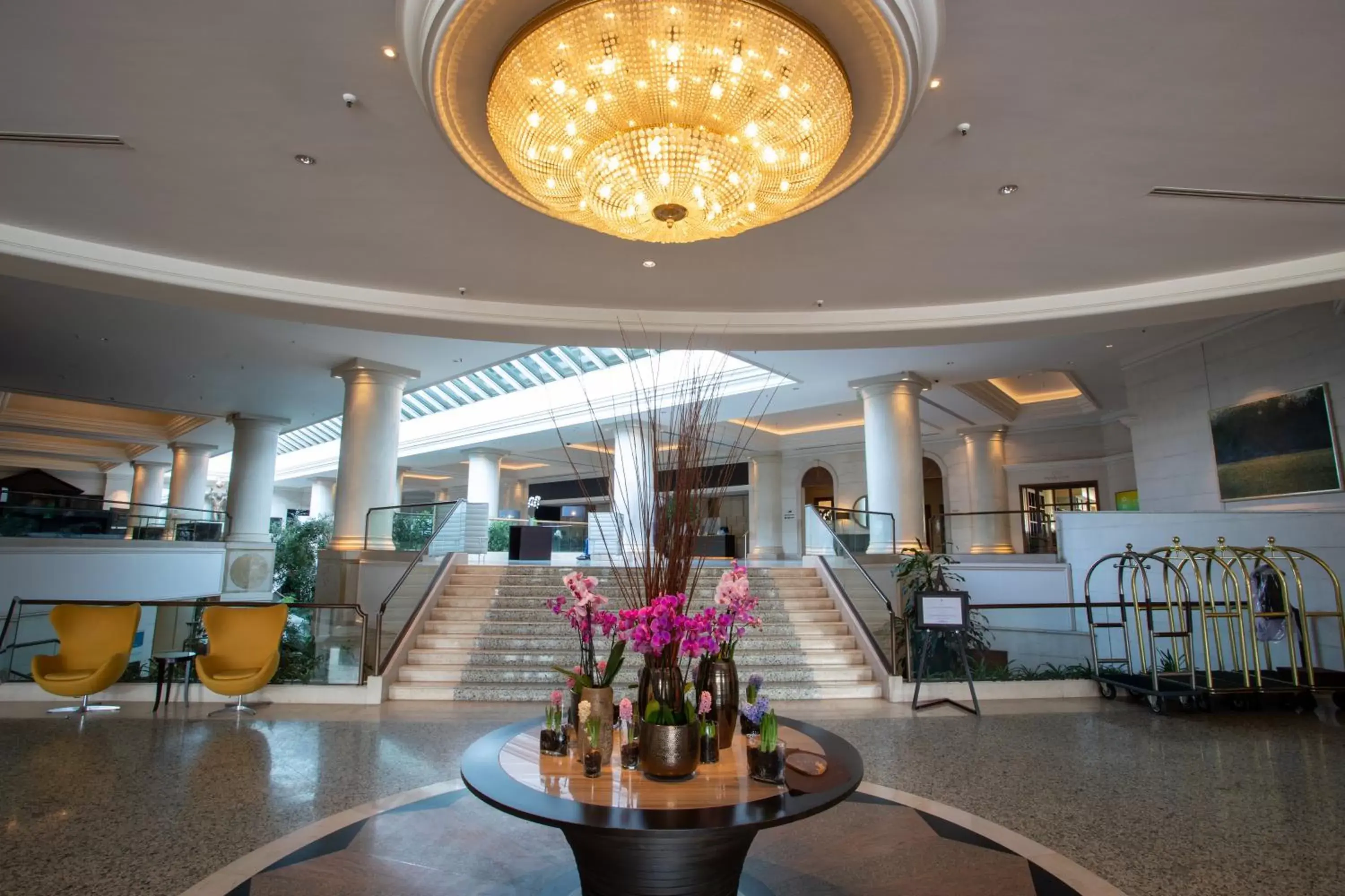 Lobby or reception, Restaurant/Places to Eat in Hyatt Regency Belgrade
