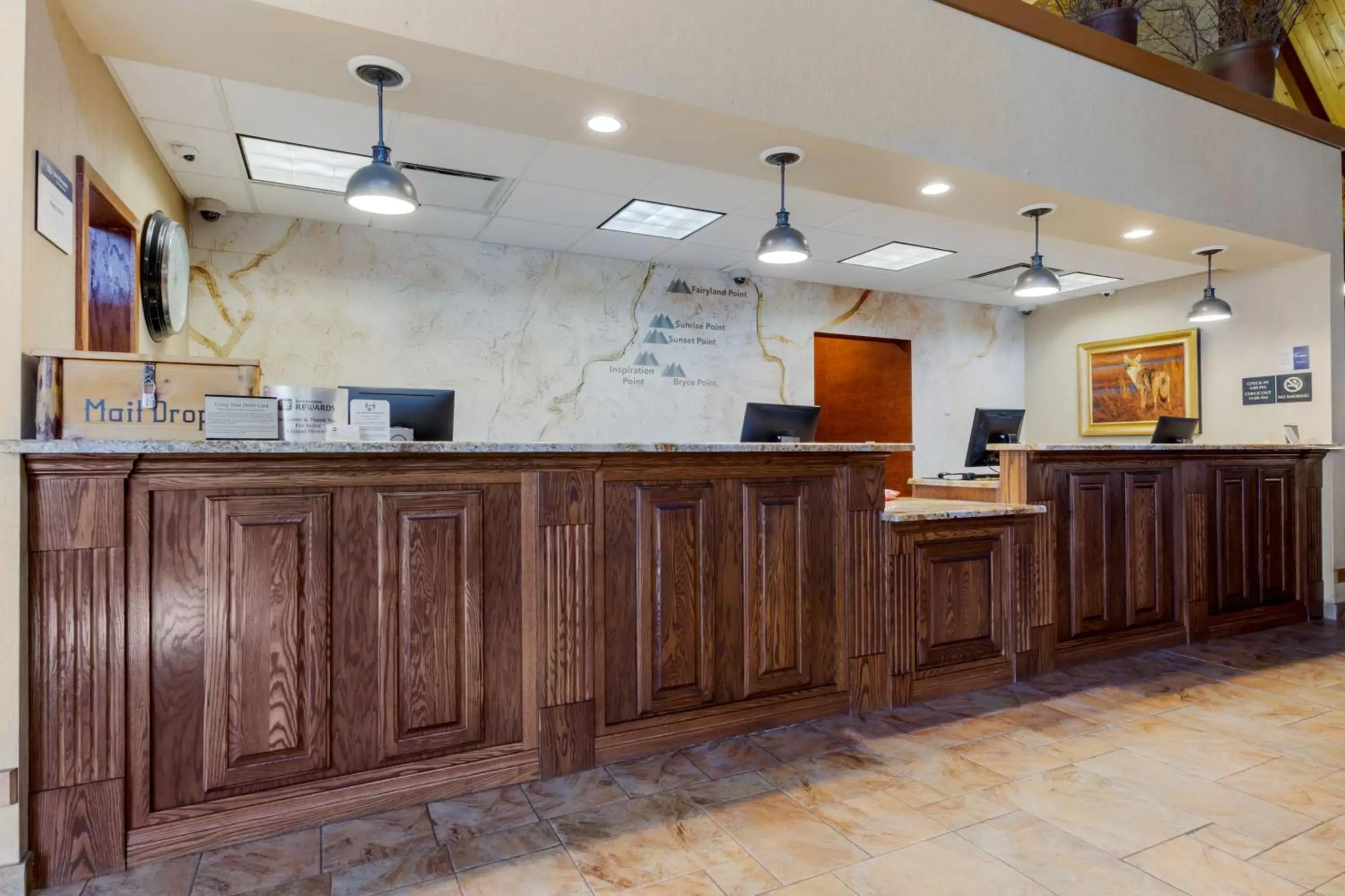 Lobby or reception, Lobby/Reception in Best Western PLUS Bryce Canyon Grand Hotel