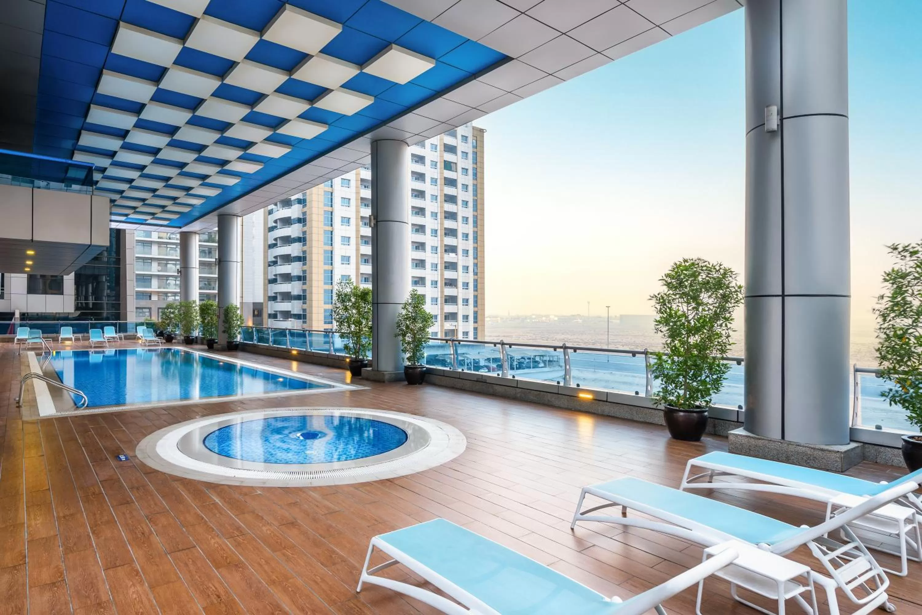 Swimming pool in Ramada by Wyndham Dubai Barsha Heights