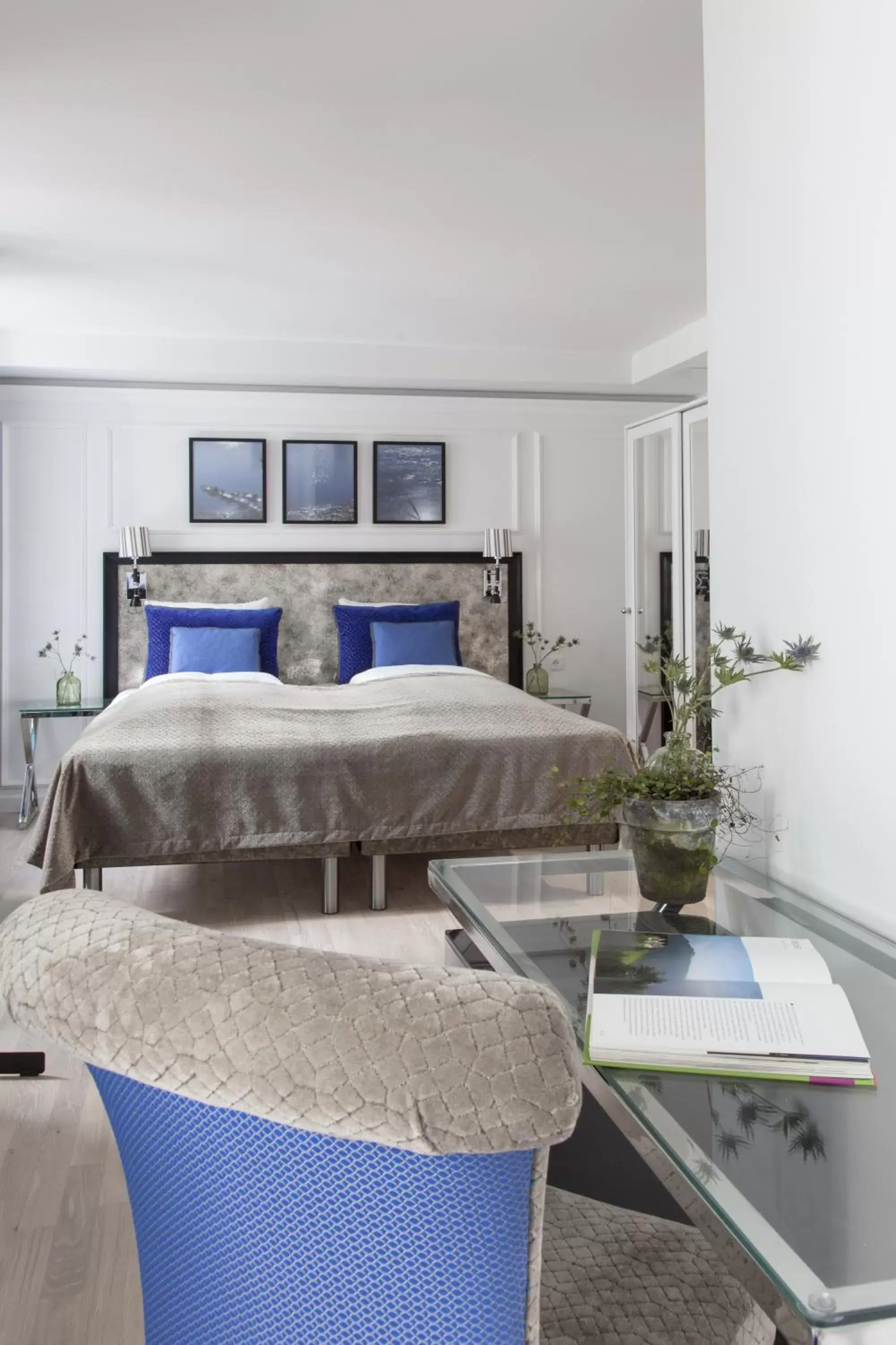 Decorative detail, Bed in Absalon Hotel Decorative detail, Bed in Absalon Hotel