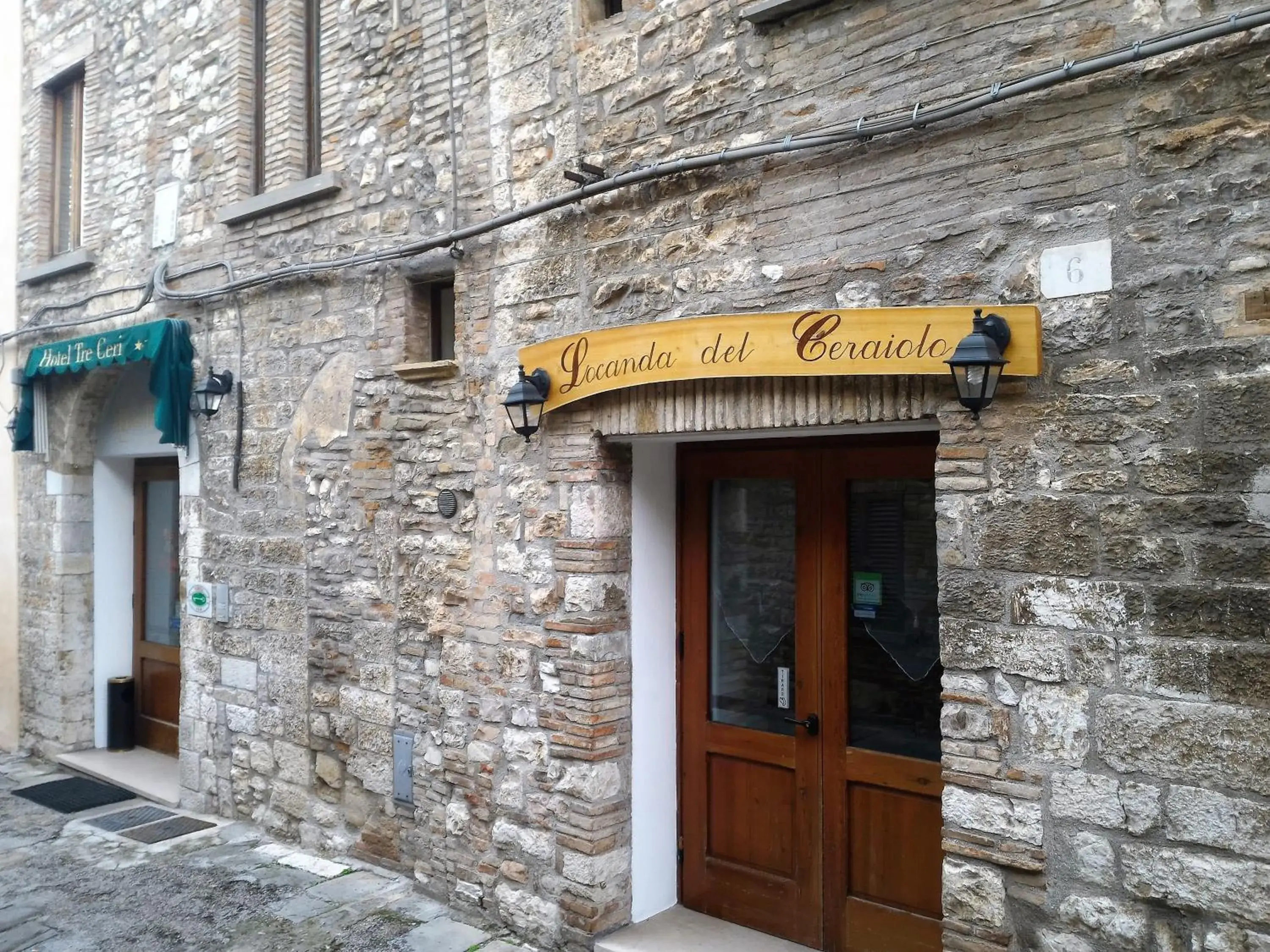 Facade/entrance in Hotel Tre Ceri