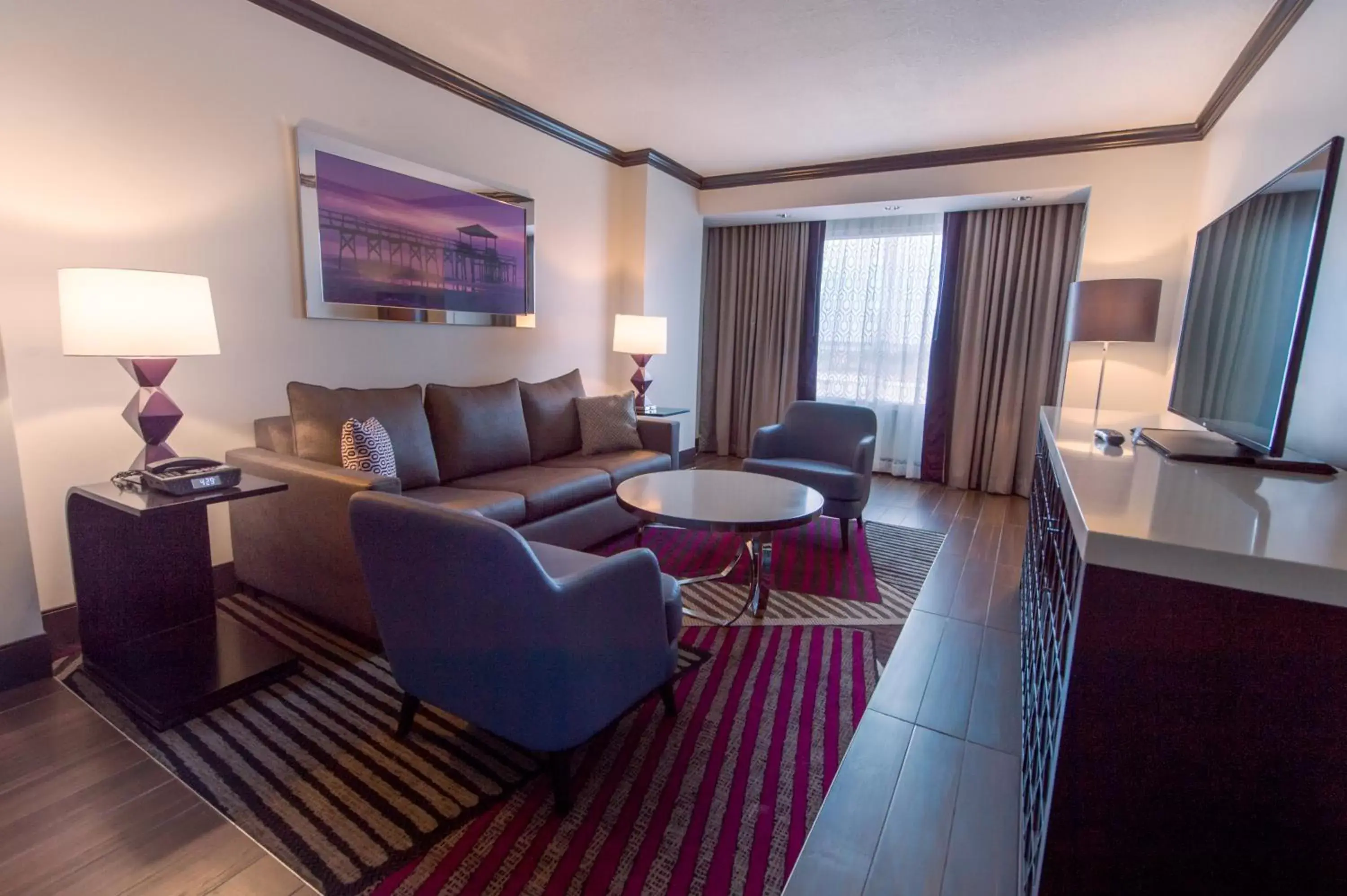 Living room, Seating Area in Harrah's Gulf Coast Hotel & Casino