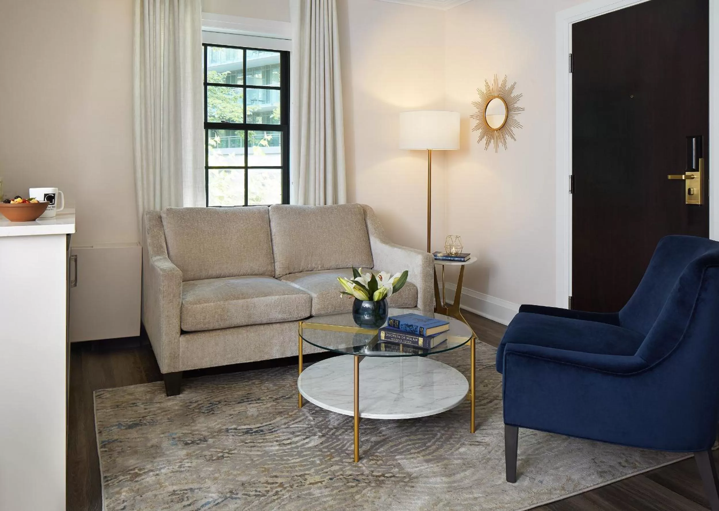 Living room in The Glenerin Inn