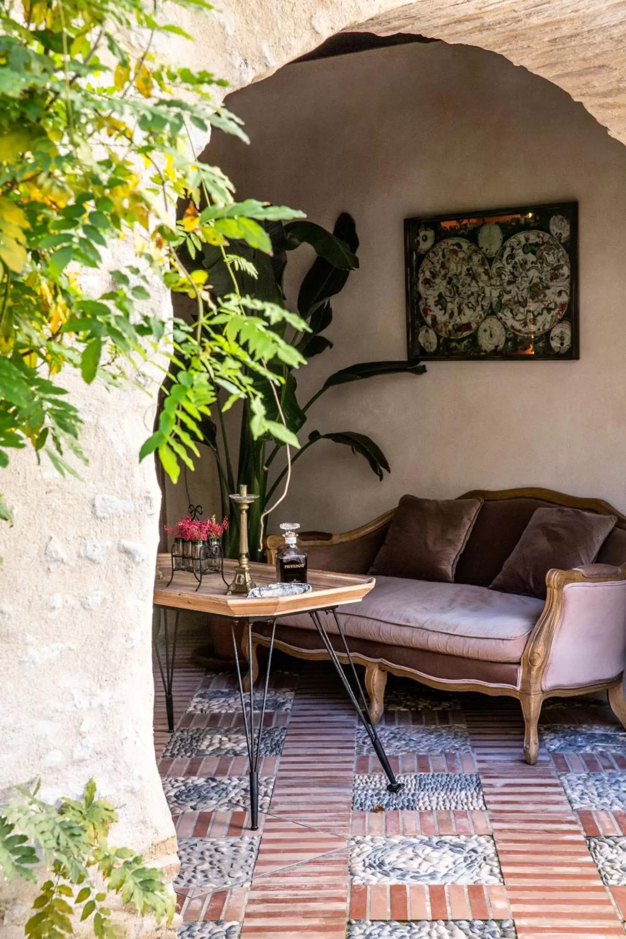 Seating Area in Palacio Bucarelli