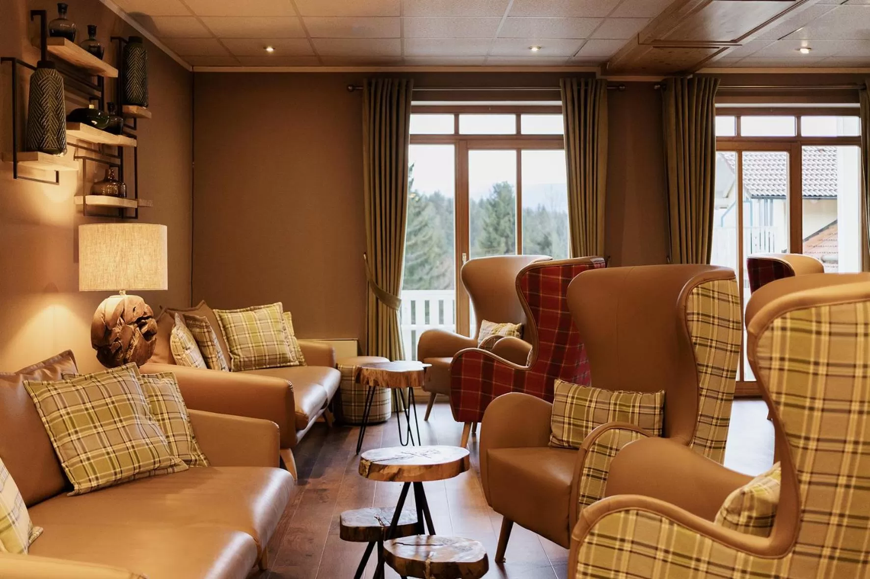 Lobby or reception in Hotel Ahornhof