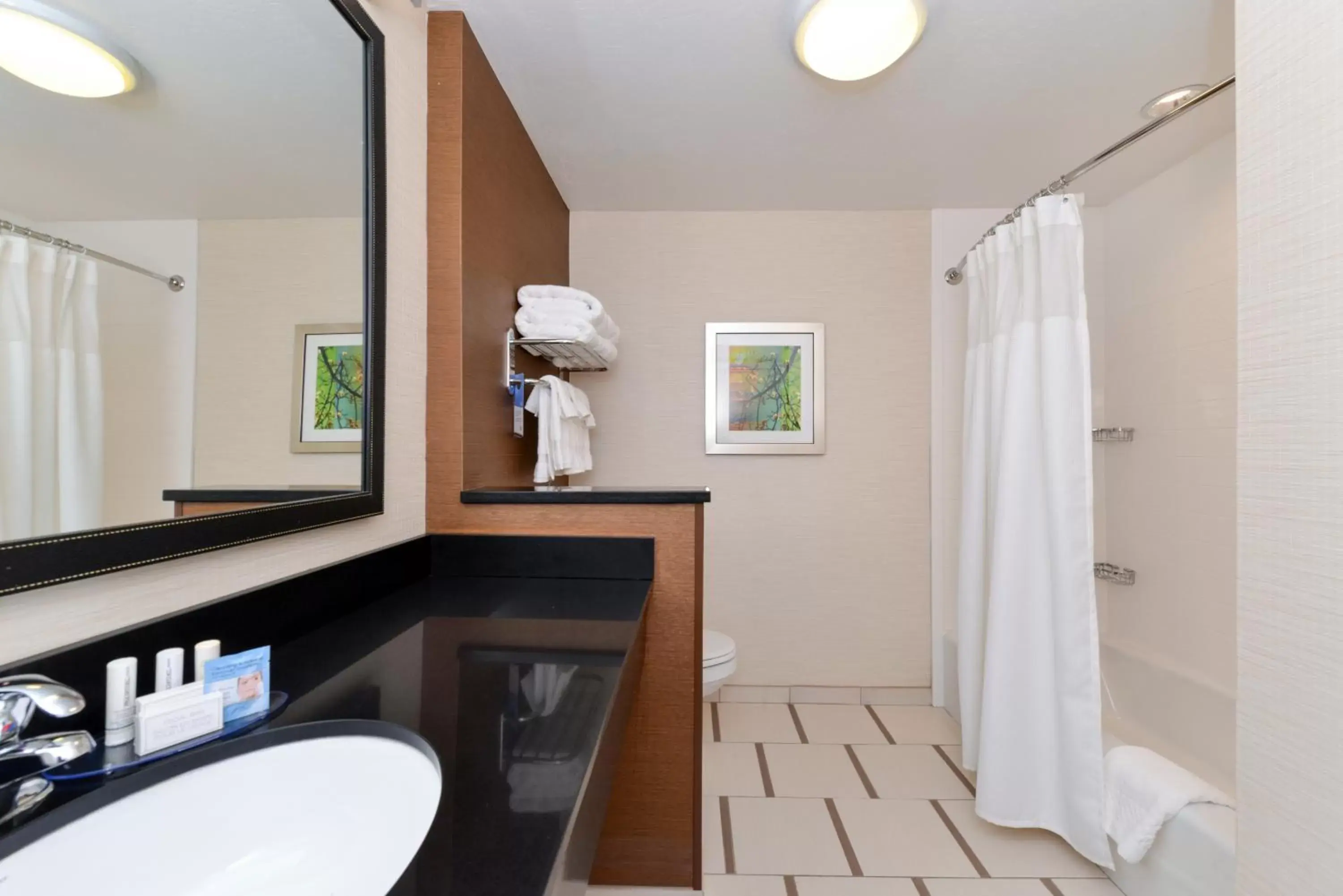 Bathroom in Fairfield Inn & Suites by Marriott Gallup