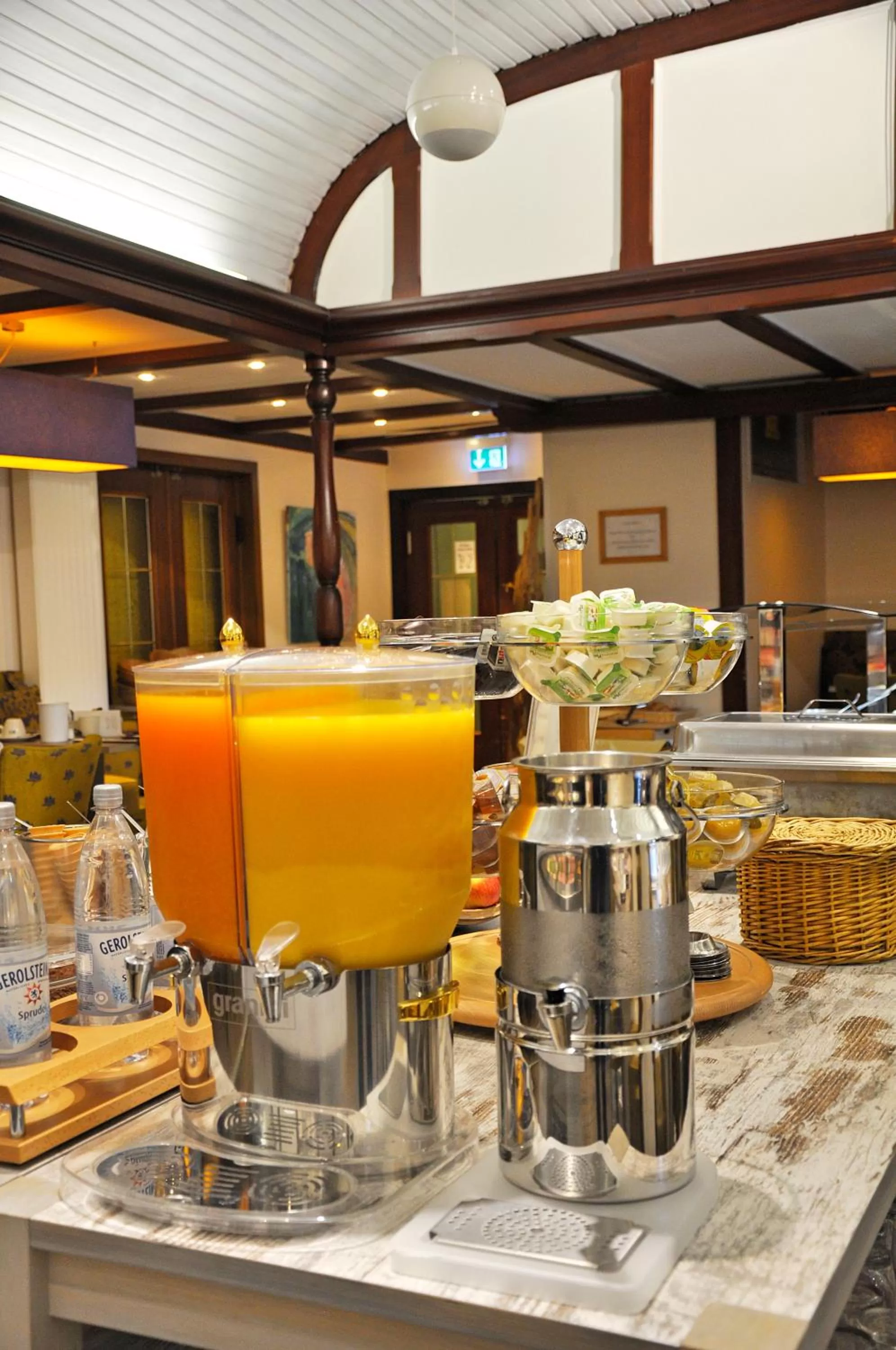 Buffet breakfast in Hotel Atlantik