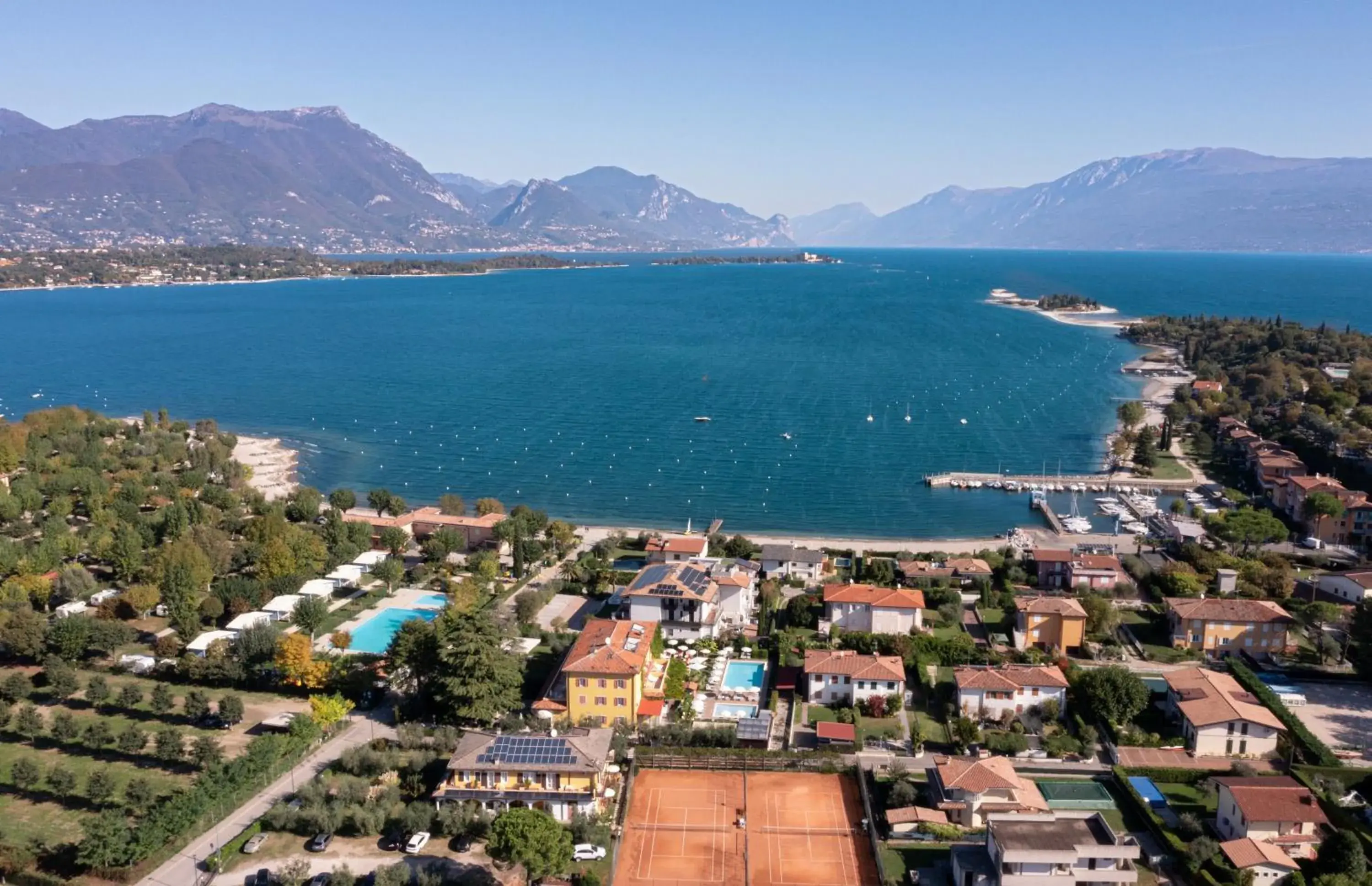 Day, Bird's-eye View in La Quiete Park Hotel