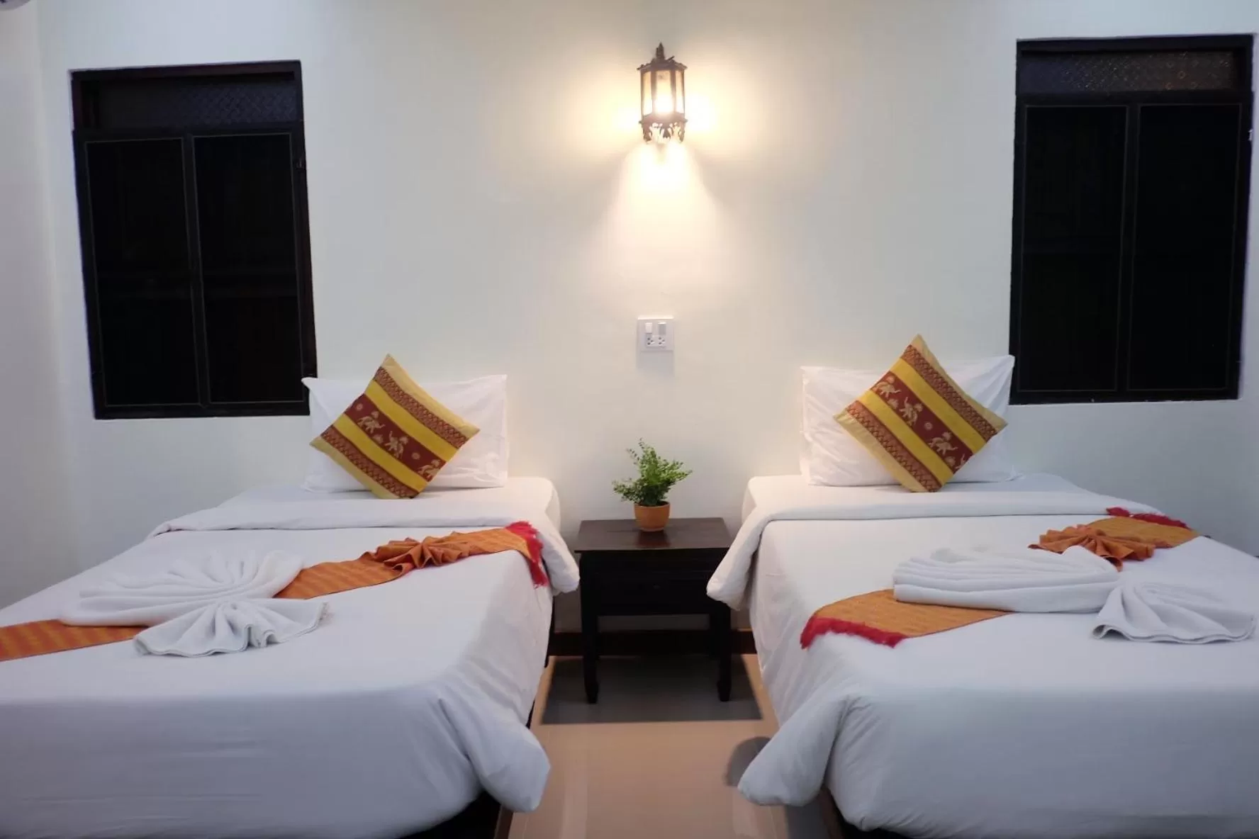 Bedroom, Bed in Rainforest Huahin Village Hotel