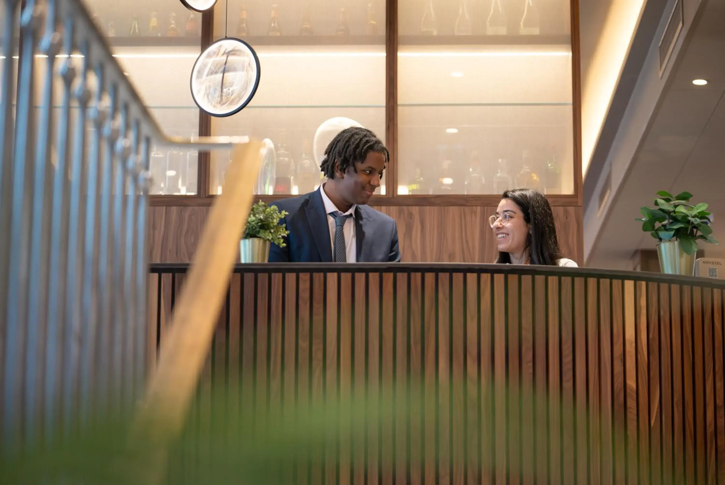 Staff, Lobby/Reception in Novotel SPA Rennes Centre Gare