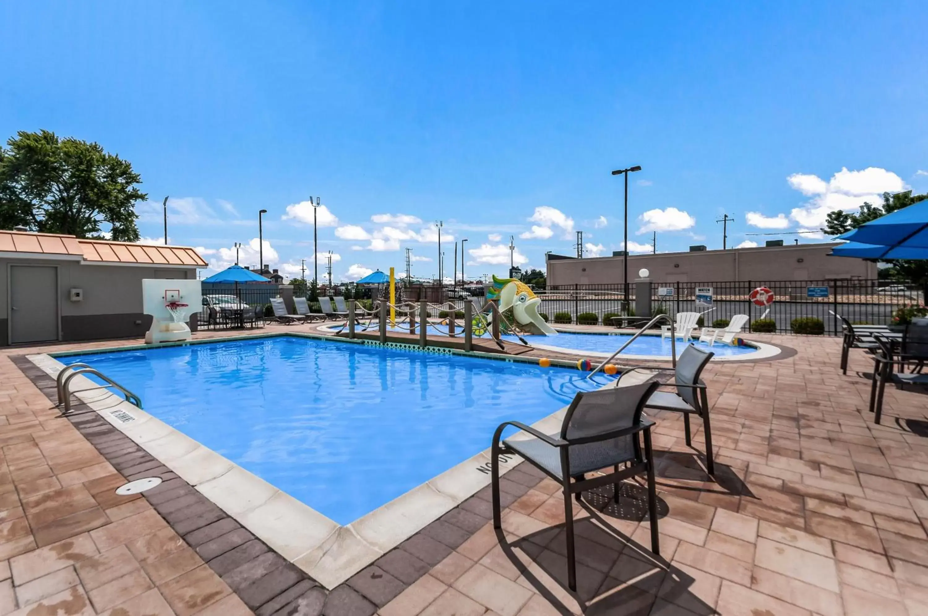 , Swimming Pool in Sleep Inn & Suites Rehoboth Beach