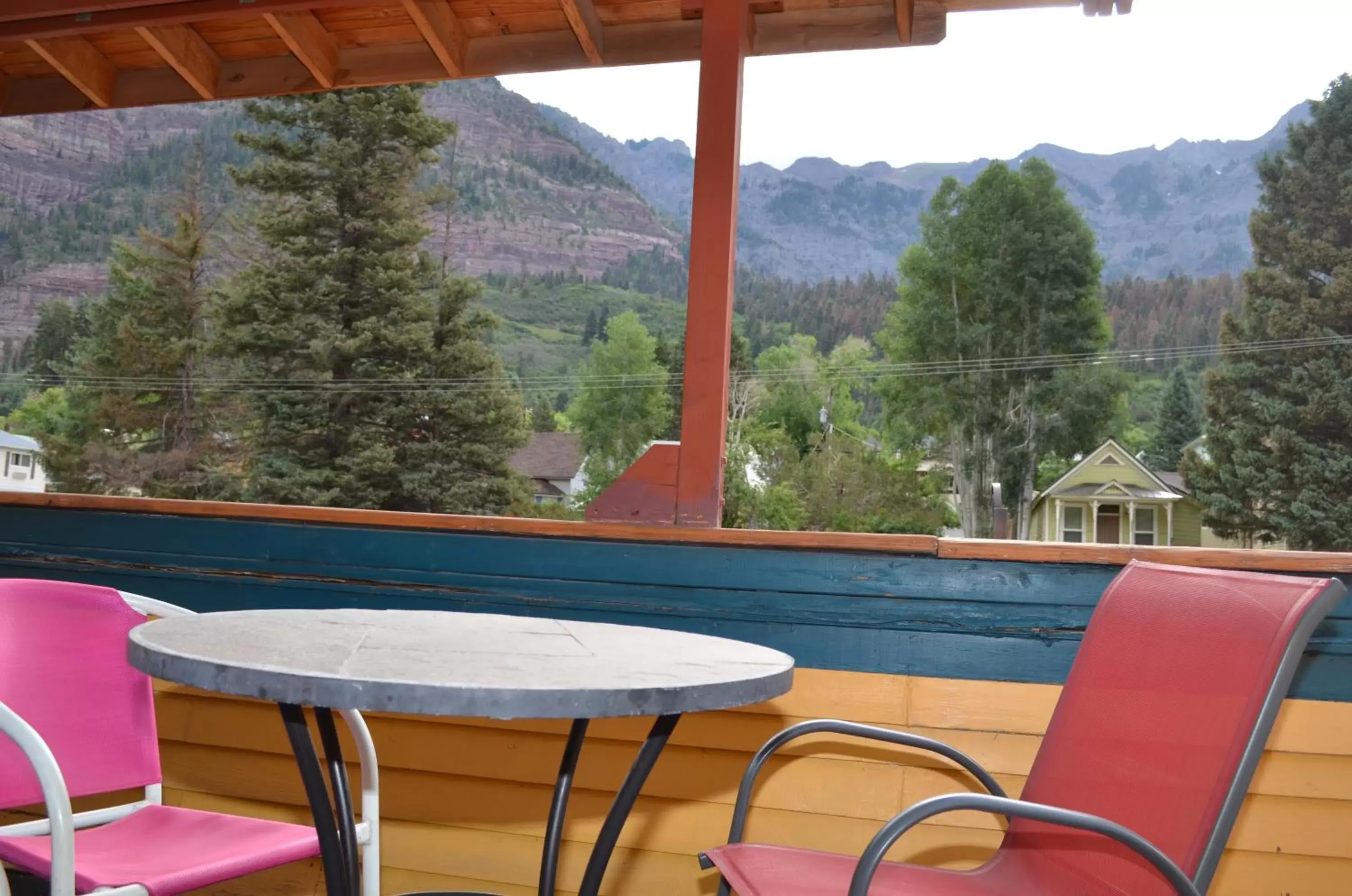 Balcony/Terrace, Mountain View in The Ouray Main Street Inn