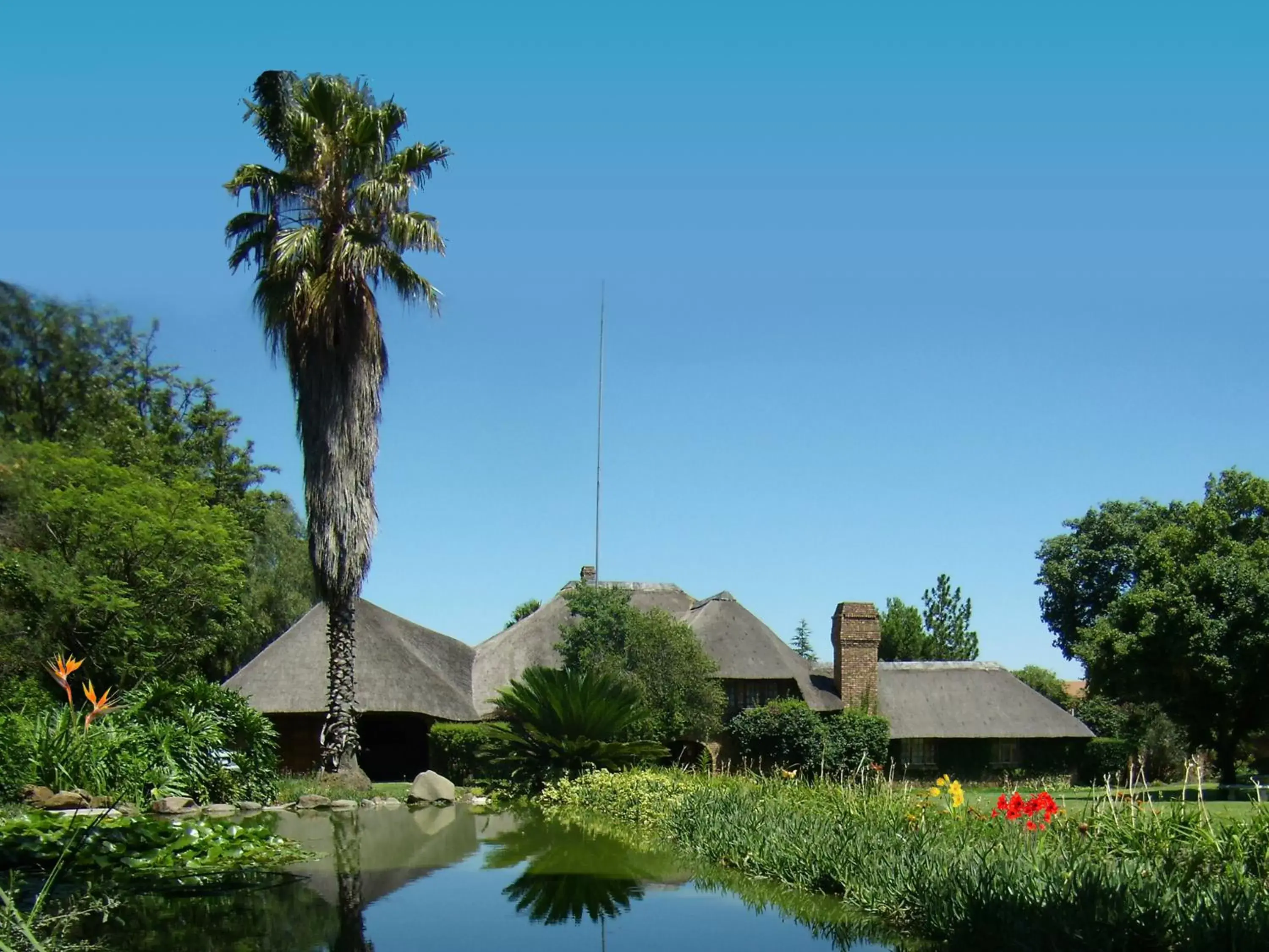 Property building in African Footprints Lodge