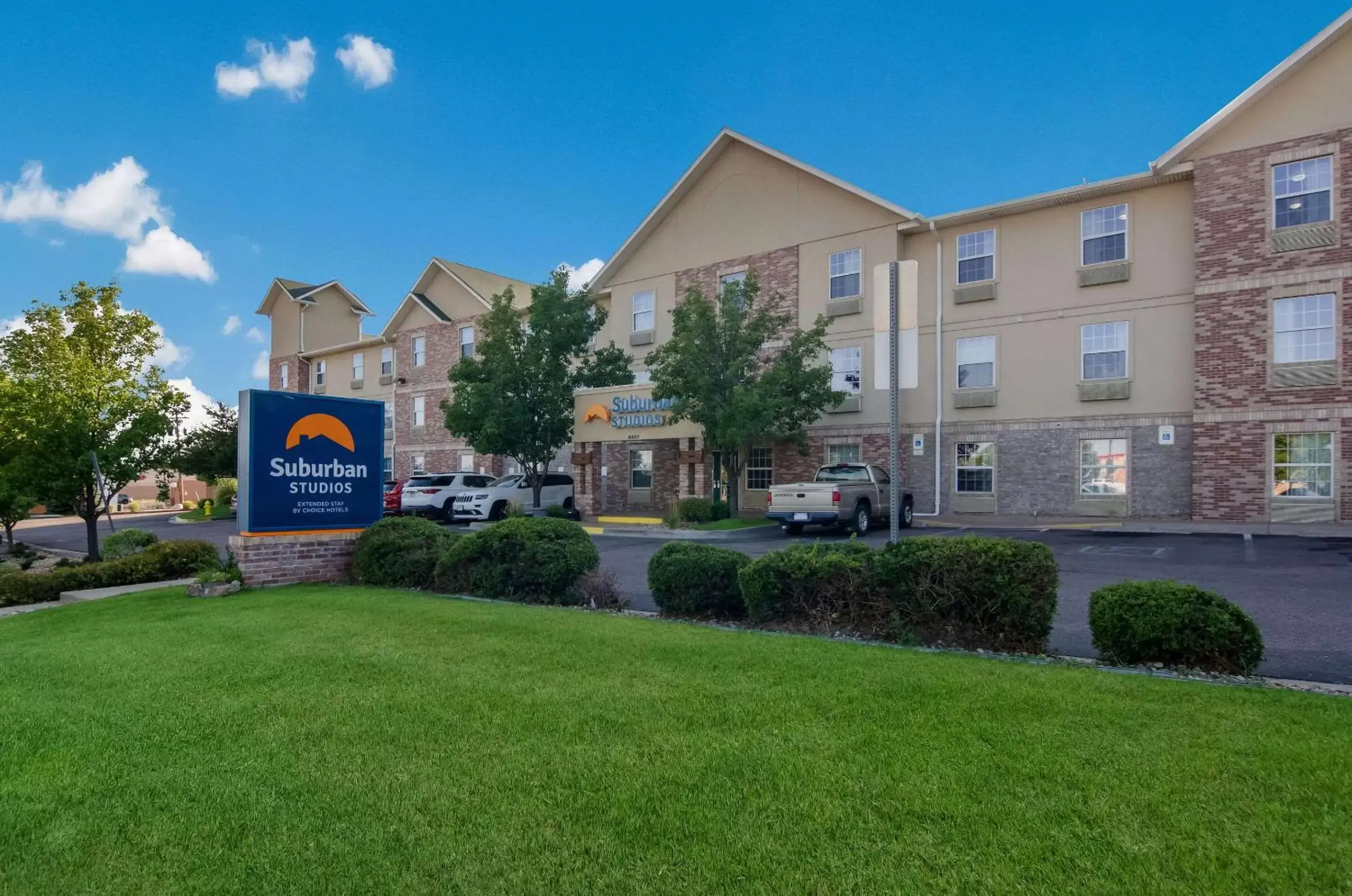 Property Building in Suburban Extended Stay Hotel Denver Central-Arvada