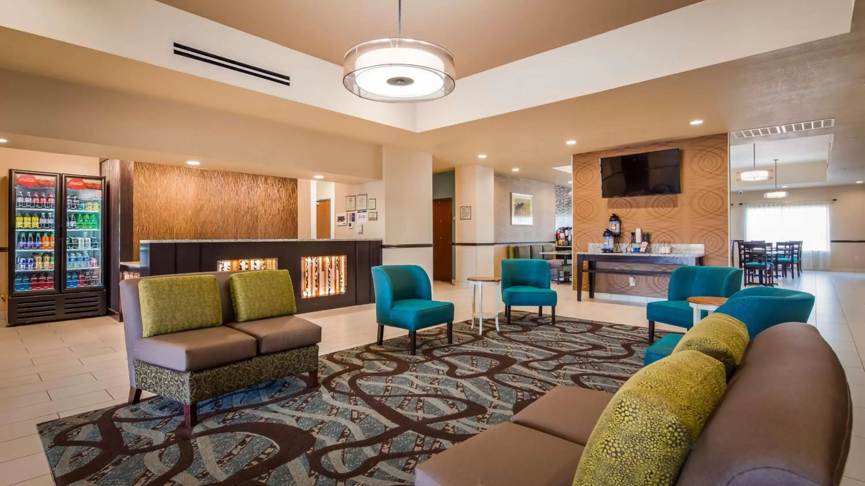 Lobby or reception, Lounge/Bar in Best Western Plus/Executive Residency Elk City