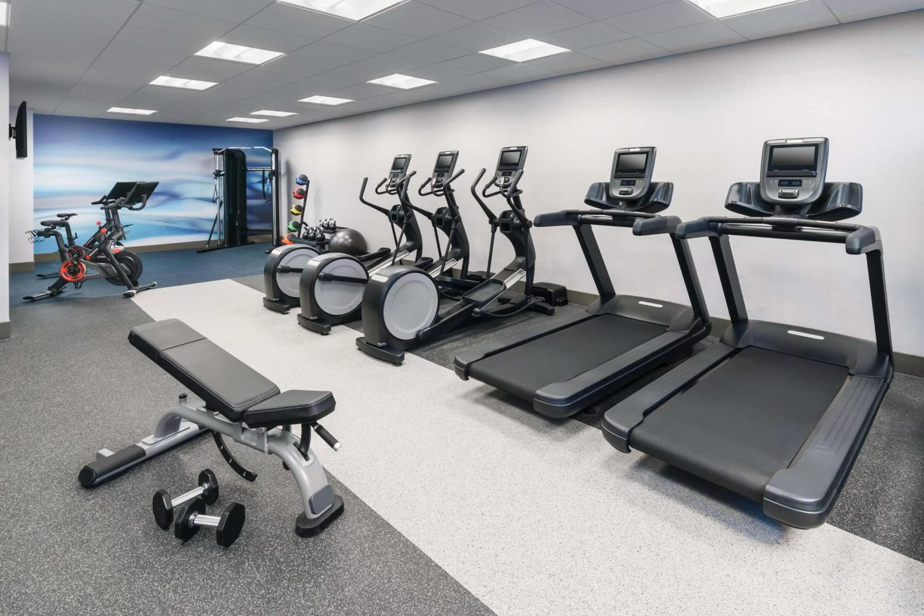 Fitness centre/facilities in Hilton Garden Inn St. Pete Beach, FL