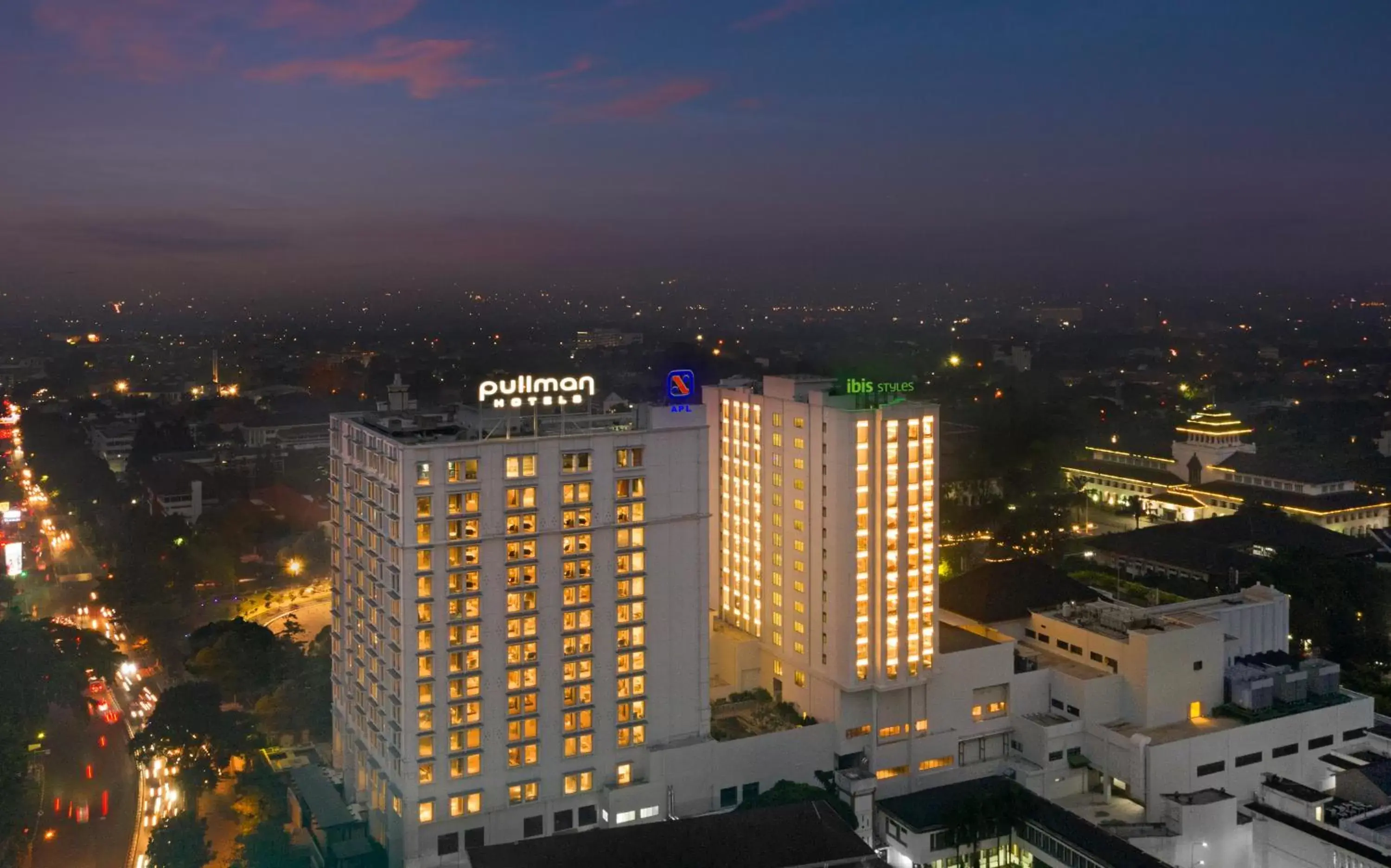 Property building, Bird's-eye View in Pullman Bandung Grand Central