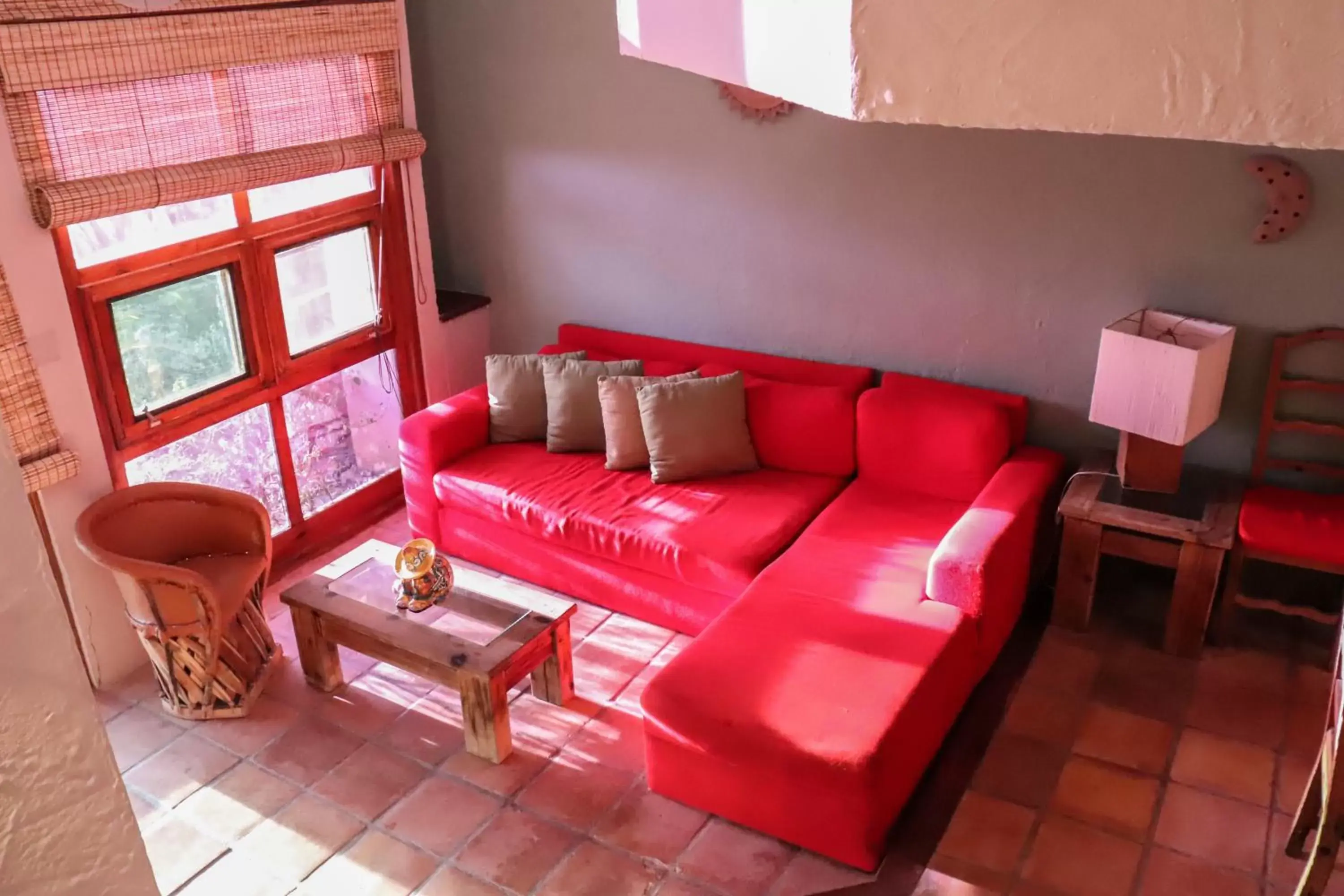 Seating Area in Villas El Rancho Green Resort