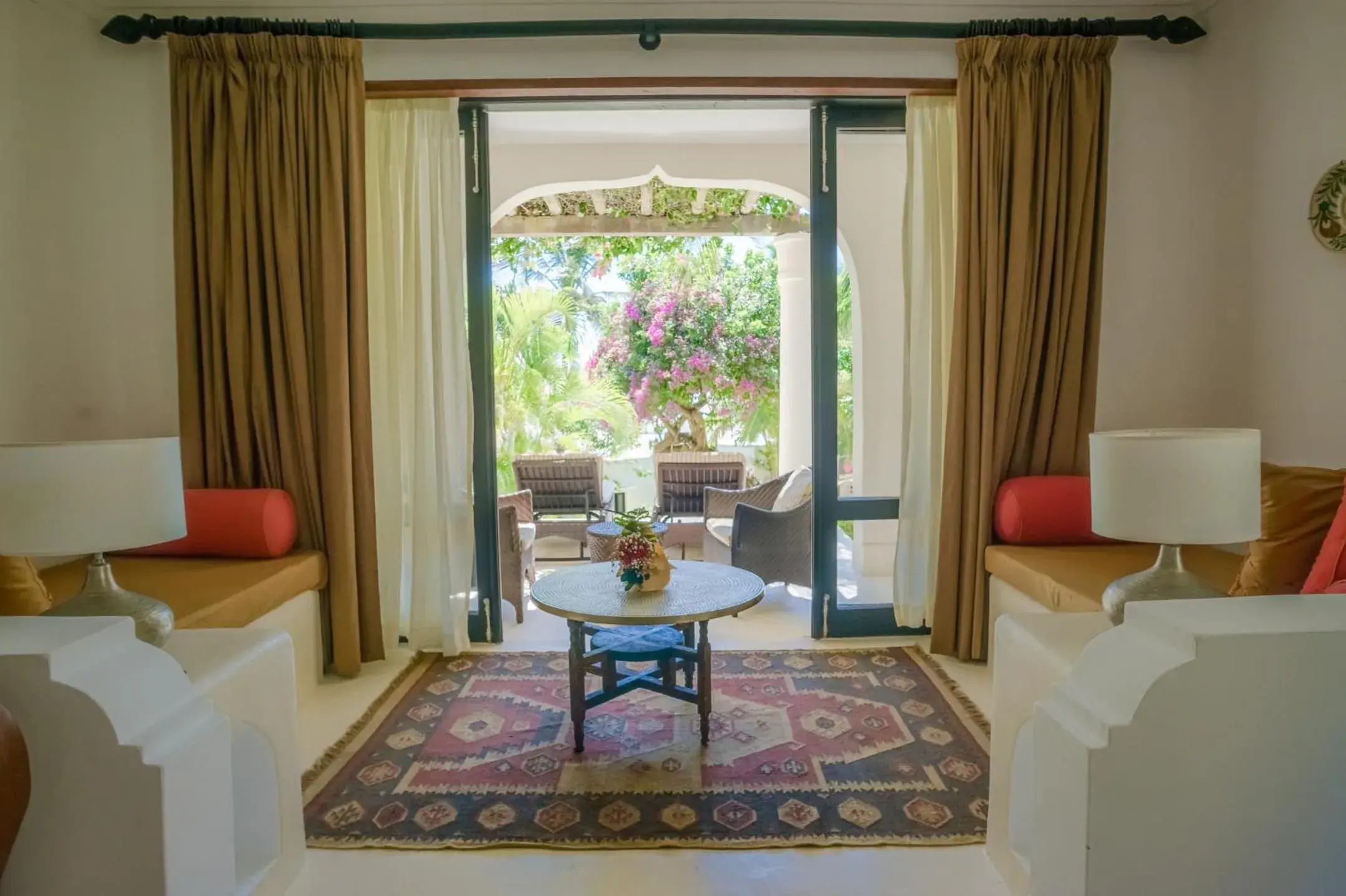 Garden view, Seating Area in Swahili Beach