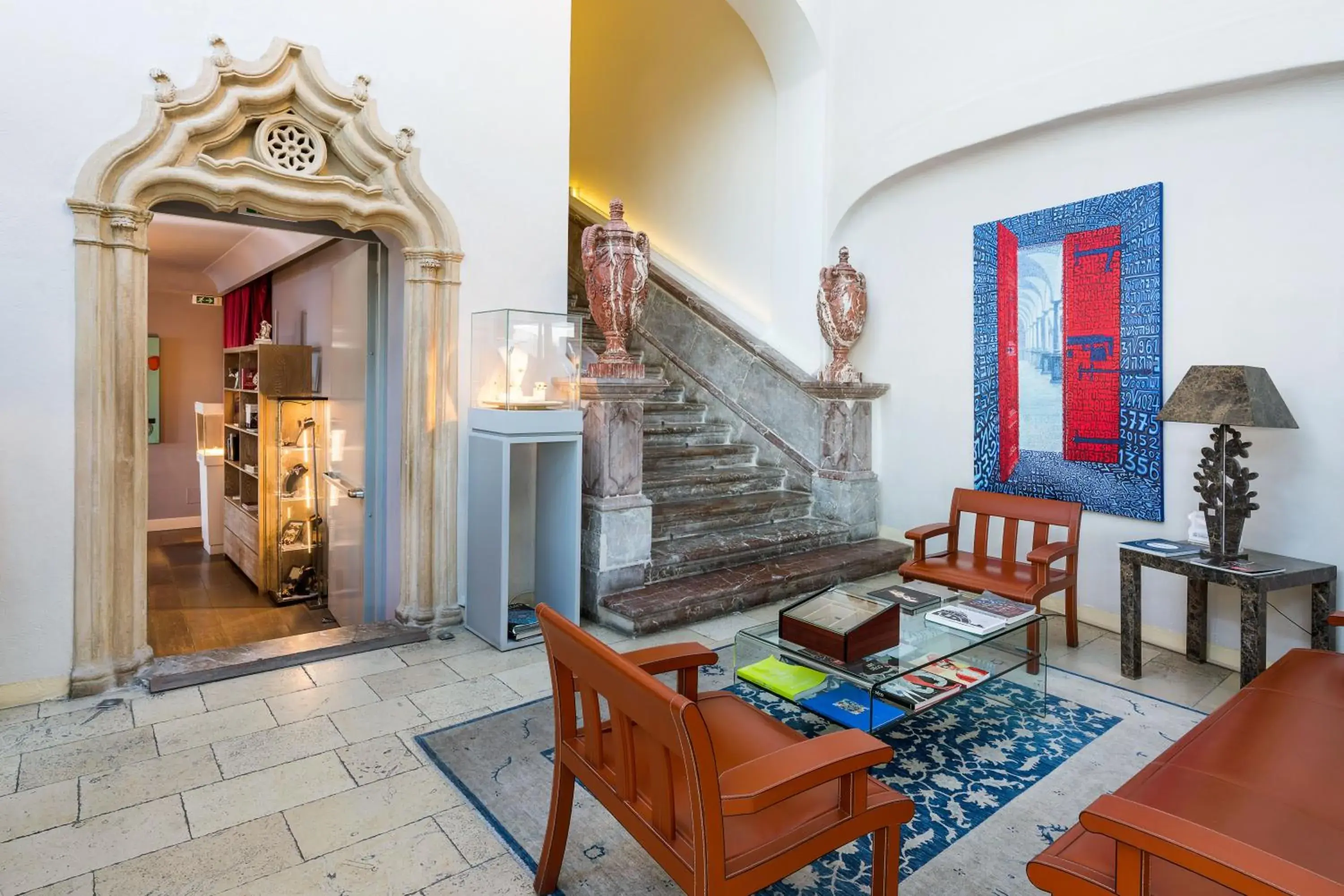 Lobby or reception, Seating Area in Hotel Metropole Taormina