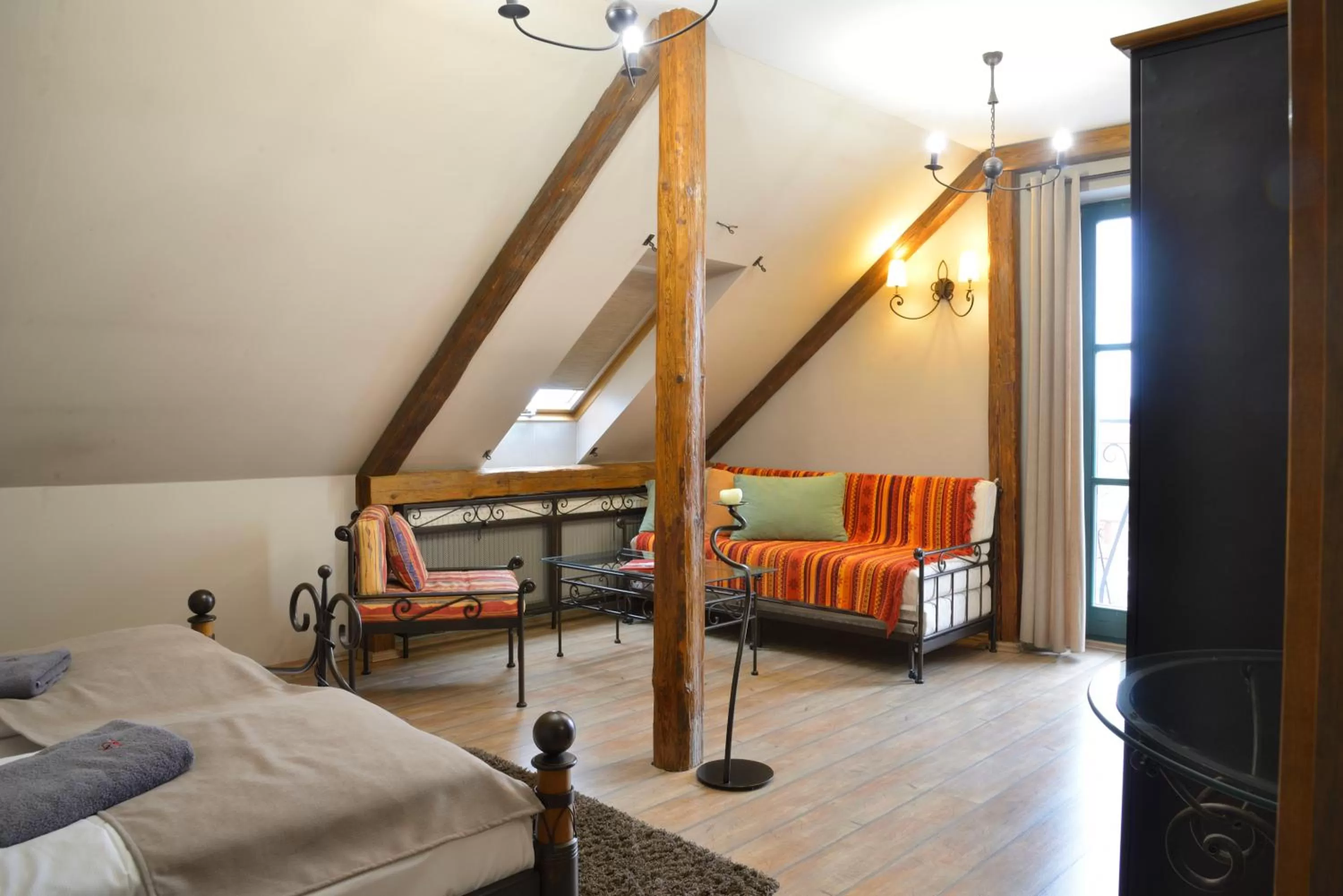 Bed in Hotel Via Ironia