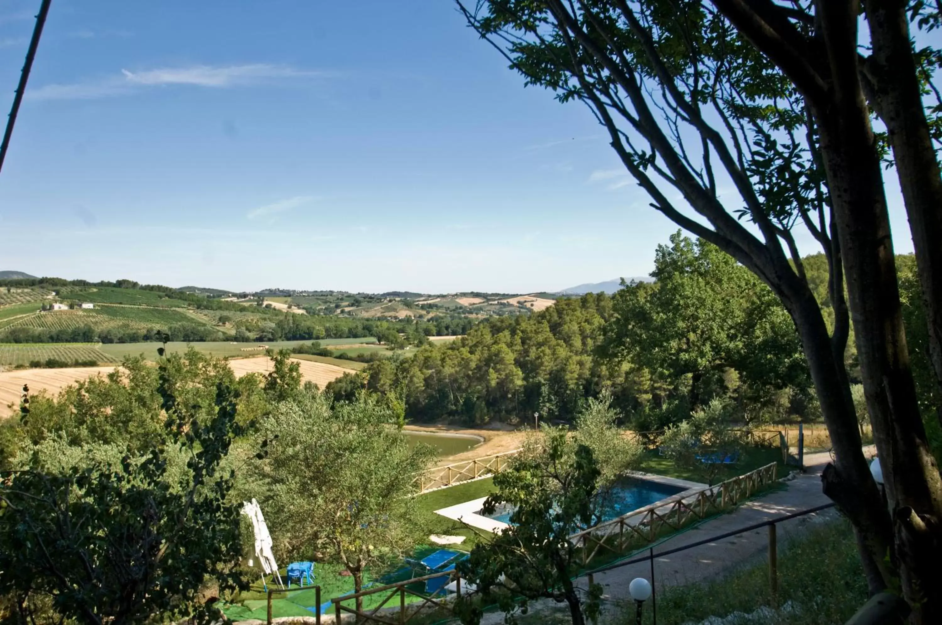 View (from property/room), Pool View in Casale del Monsignore