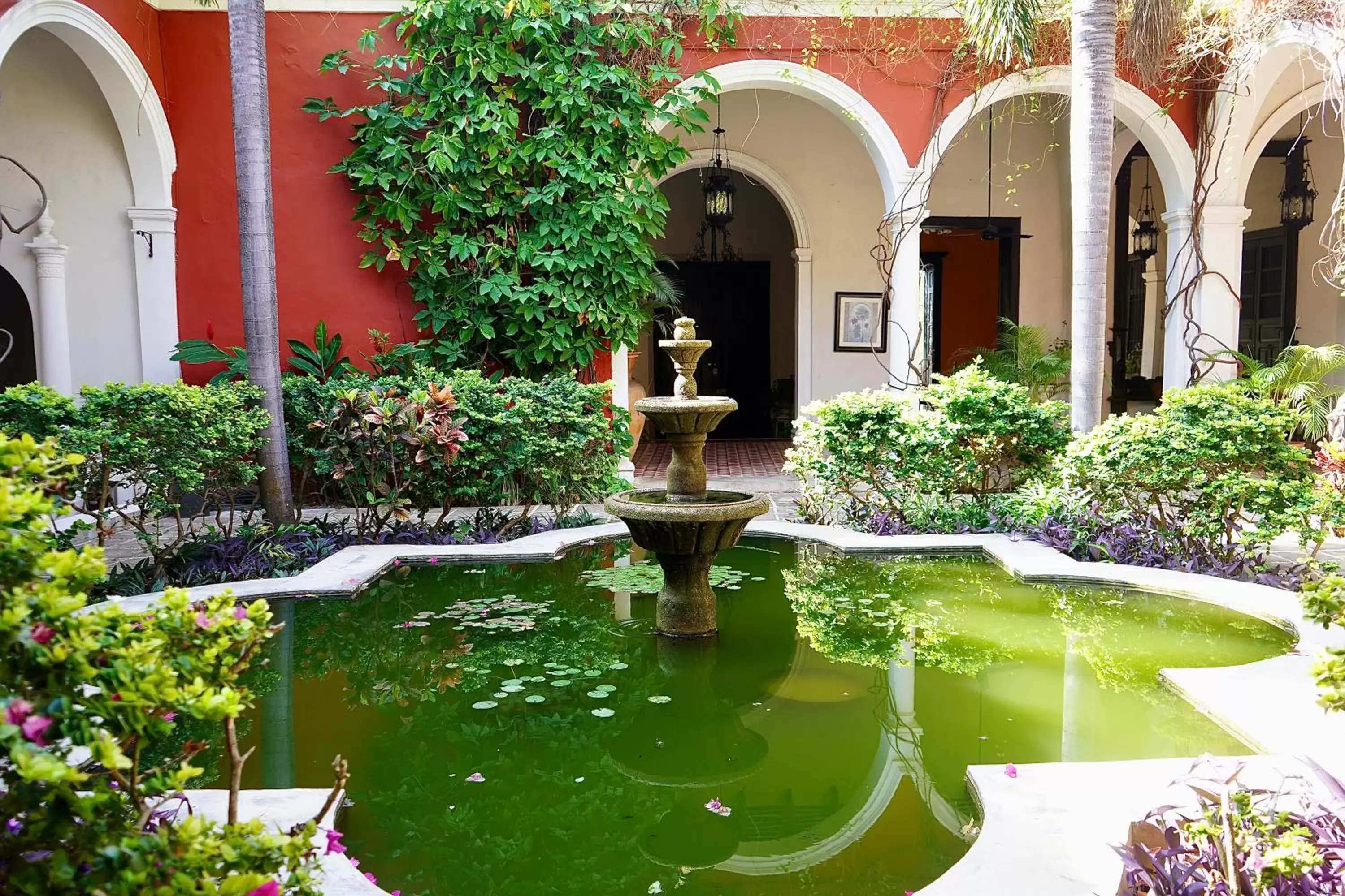 Patio in Villa Merida Boutique Hotel