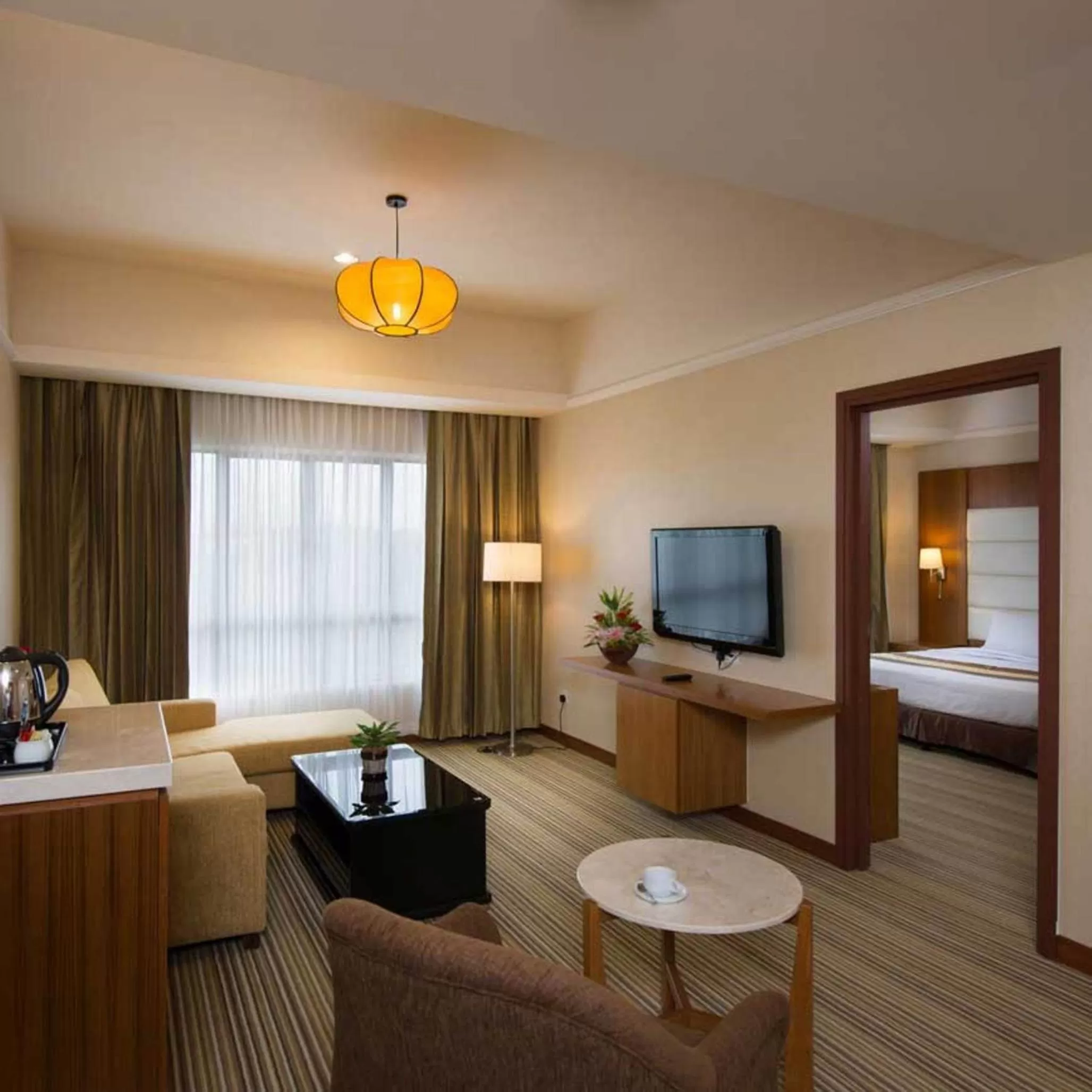 Bed in Pearl View Hotel Prai, Penang