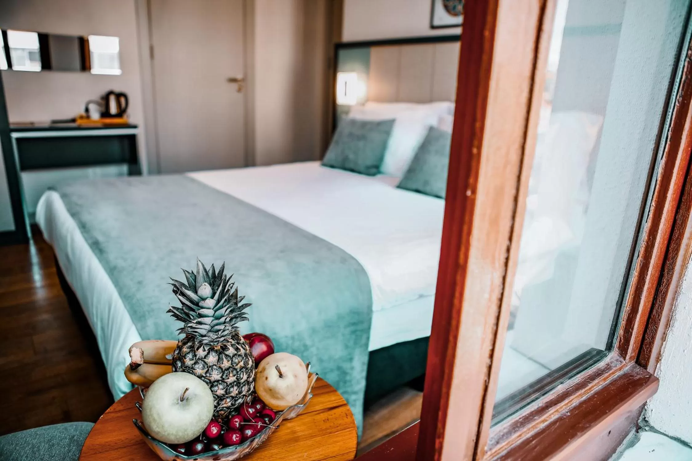 Bed in Juno Hotel Taksim