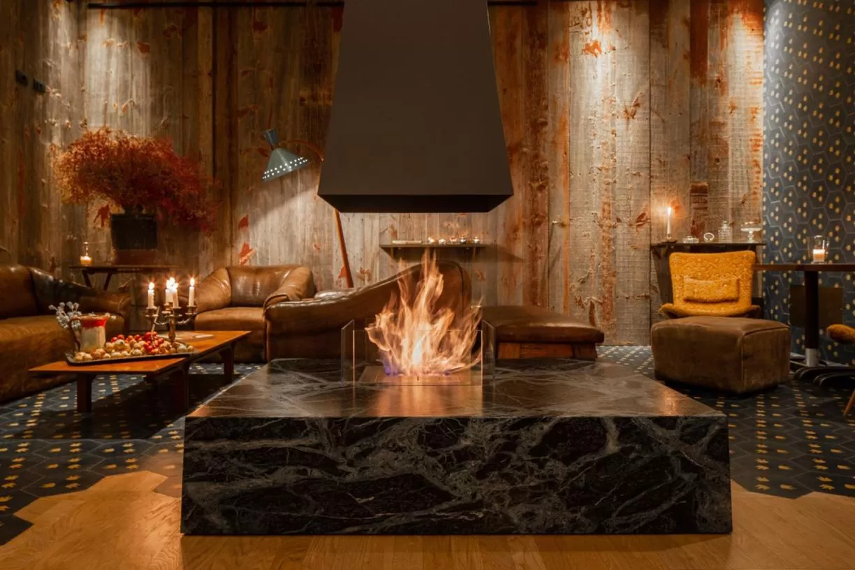 Living room in Hotel Blu di Te