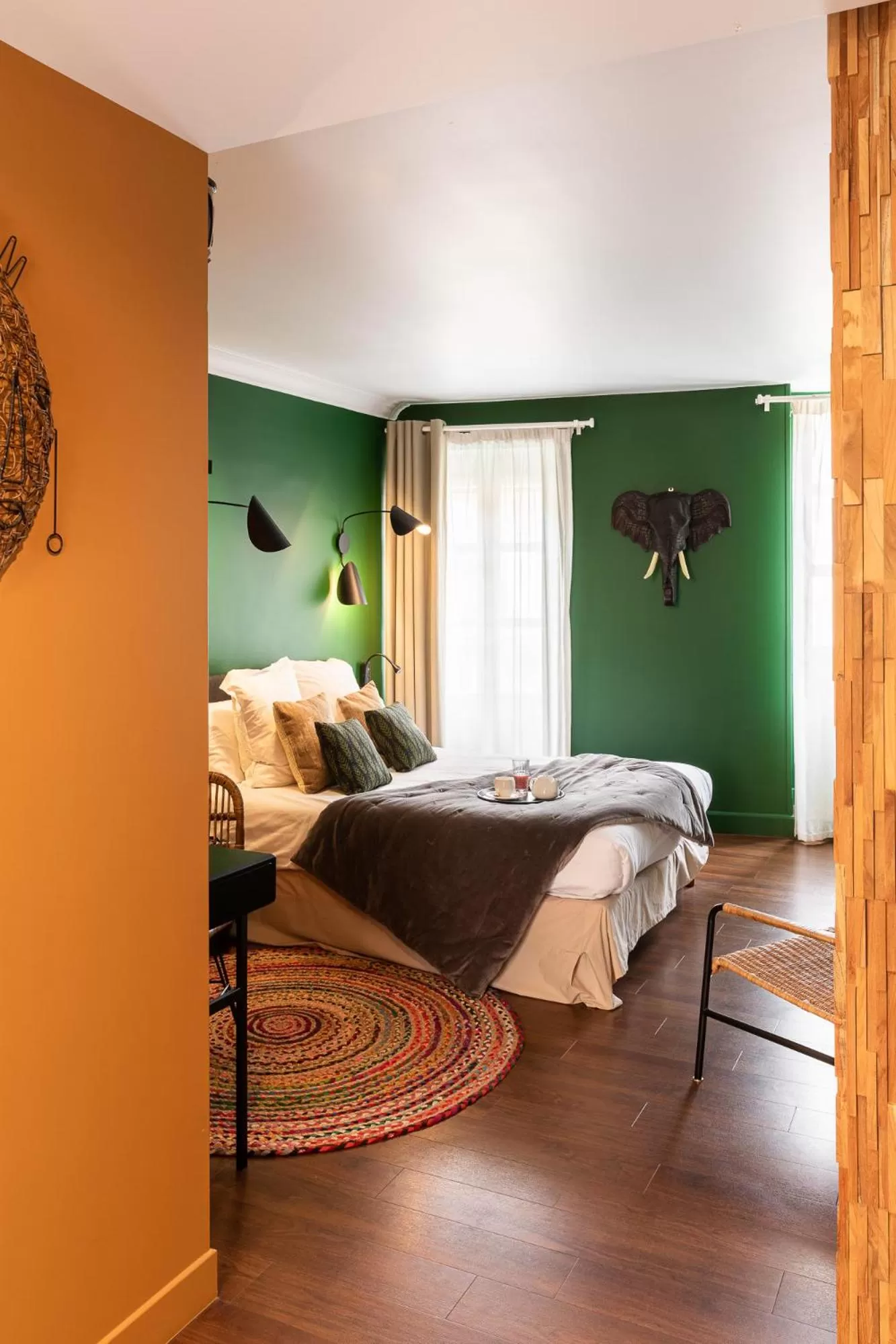 Photo of the whole room, Bed in Hôtel - Restaurant Le Globe