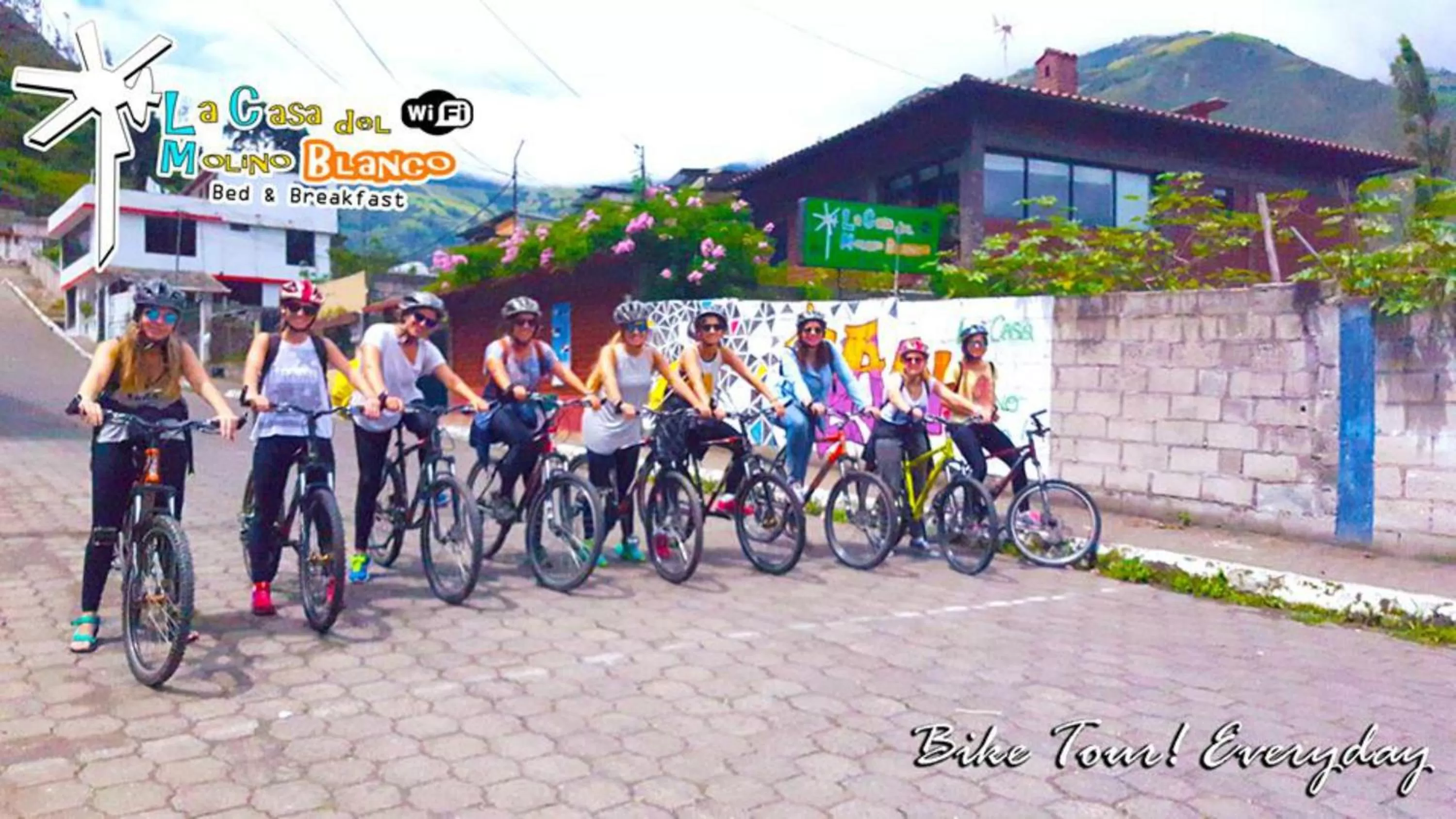 Off site in La Casa del Molino Blanco B&B