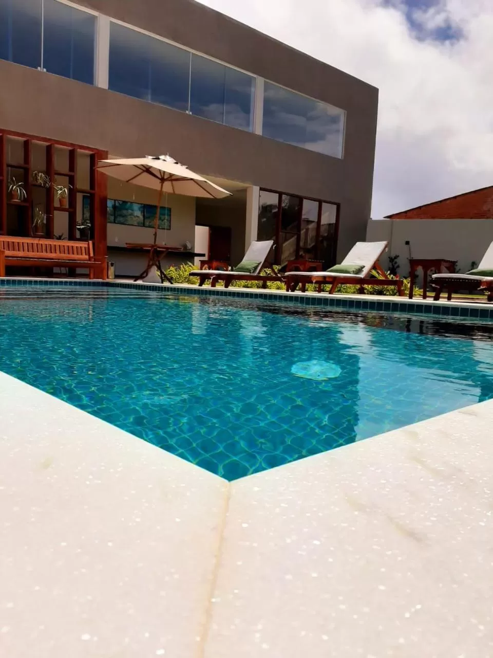 Swimming pool in Pousada Ricoco