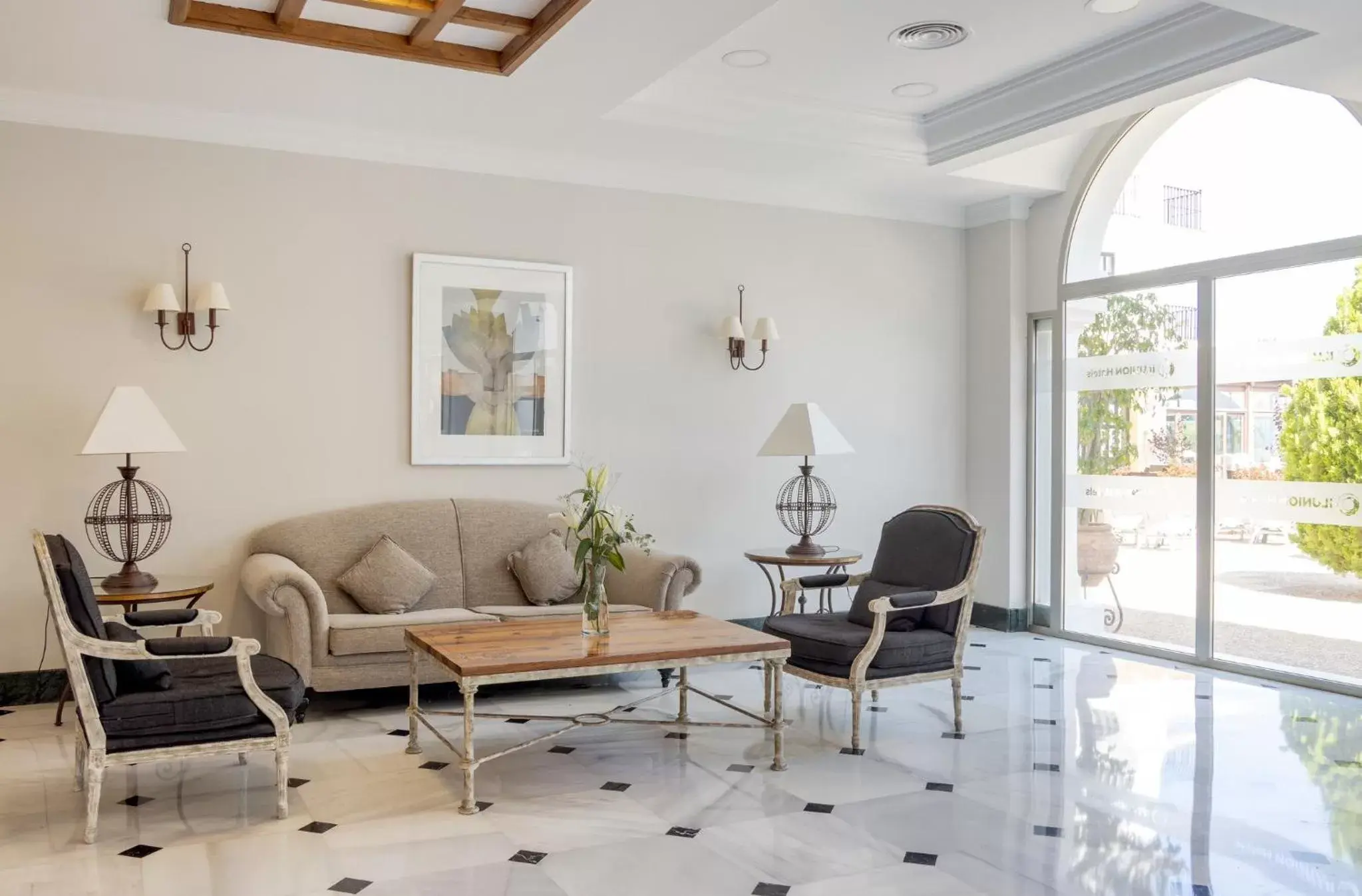 Lobby or reception, Seating Area in Ilunion Hacienda de Mijas