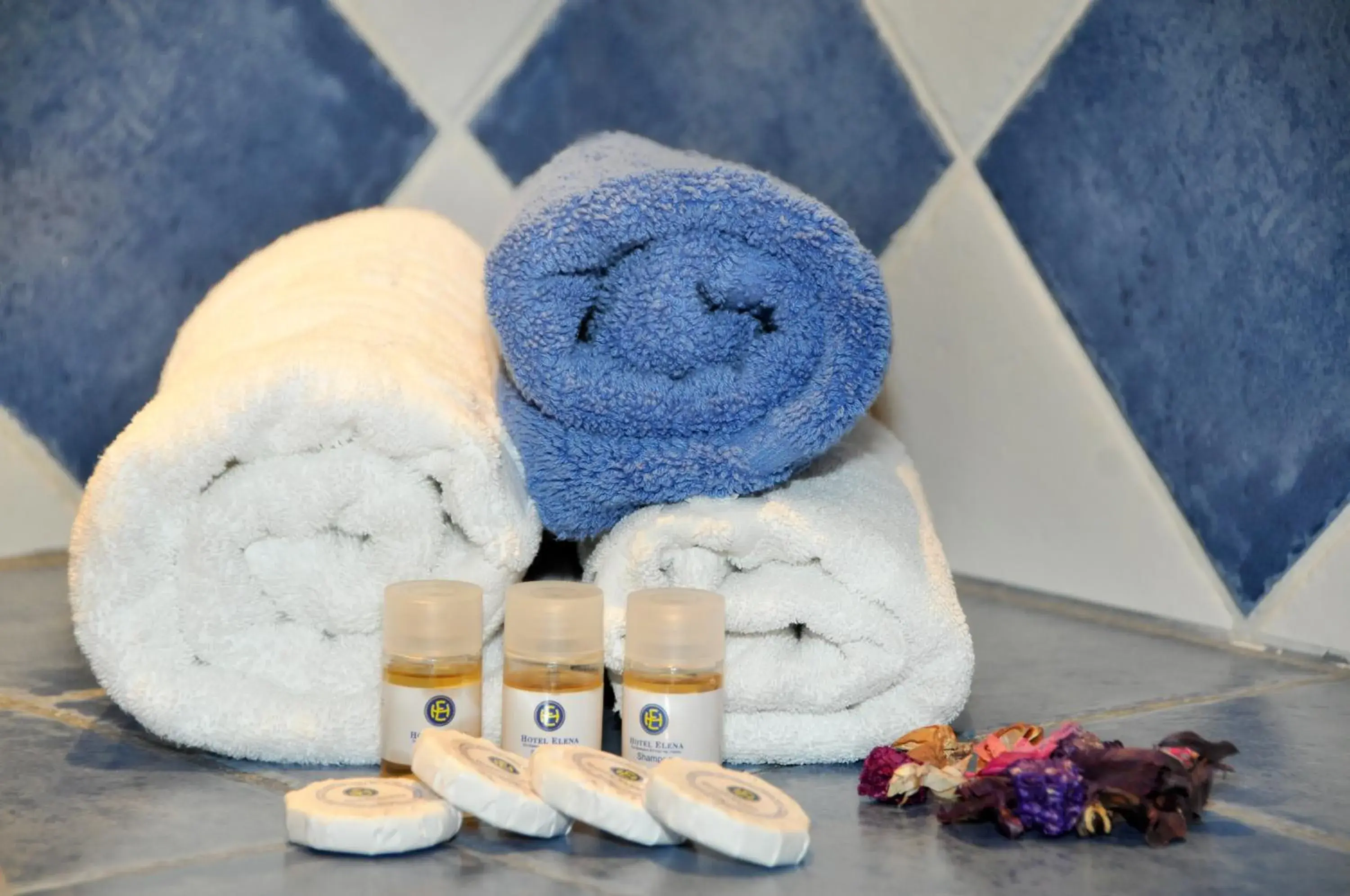 Bathroom in Hotel Elena Bathroom in Hotel Elena