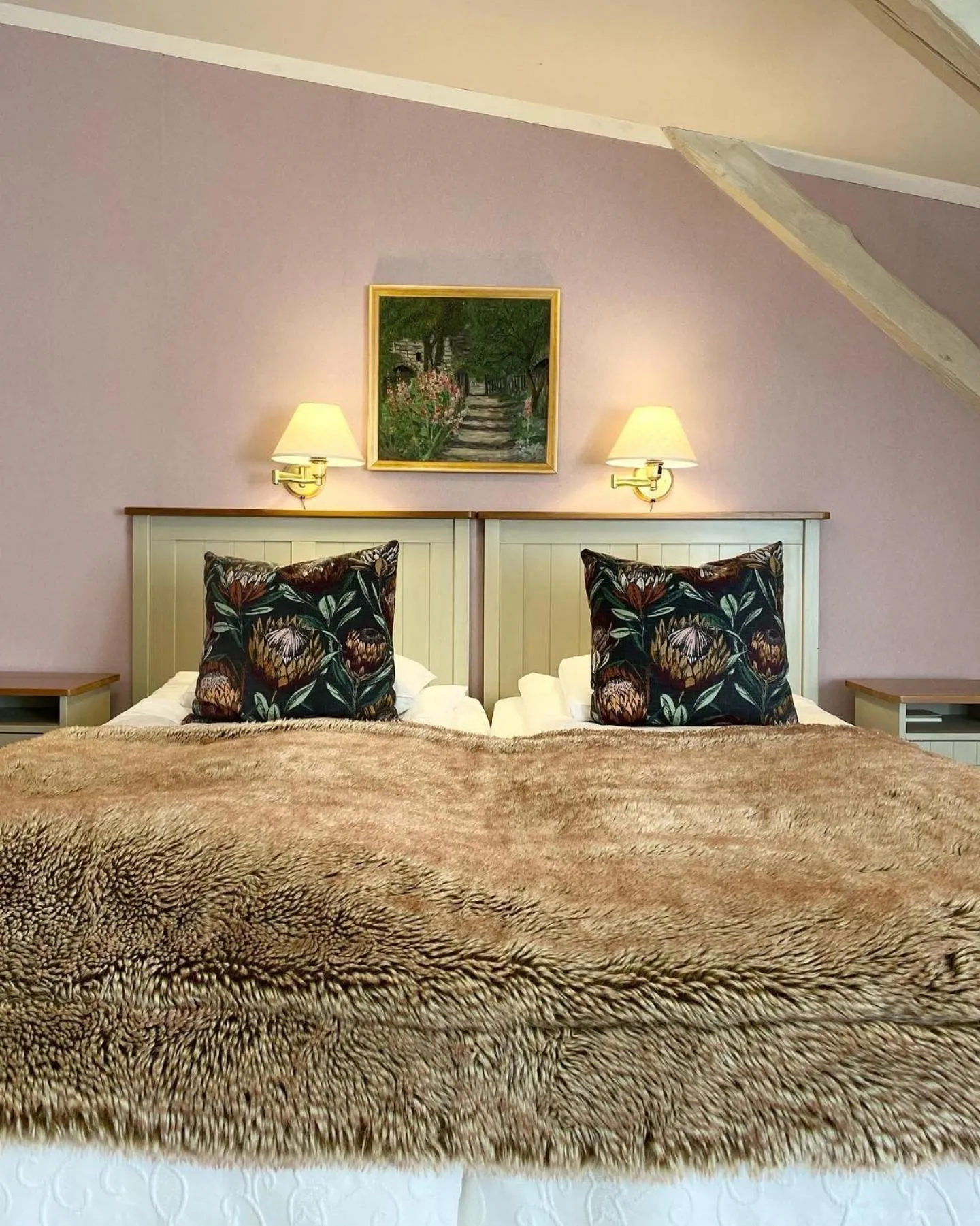 Bed in Stjärnholmsslott