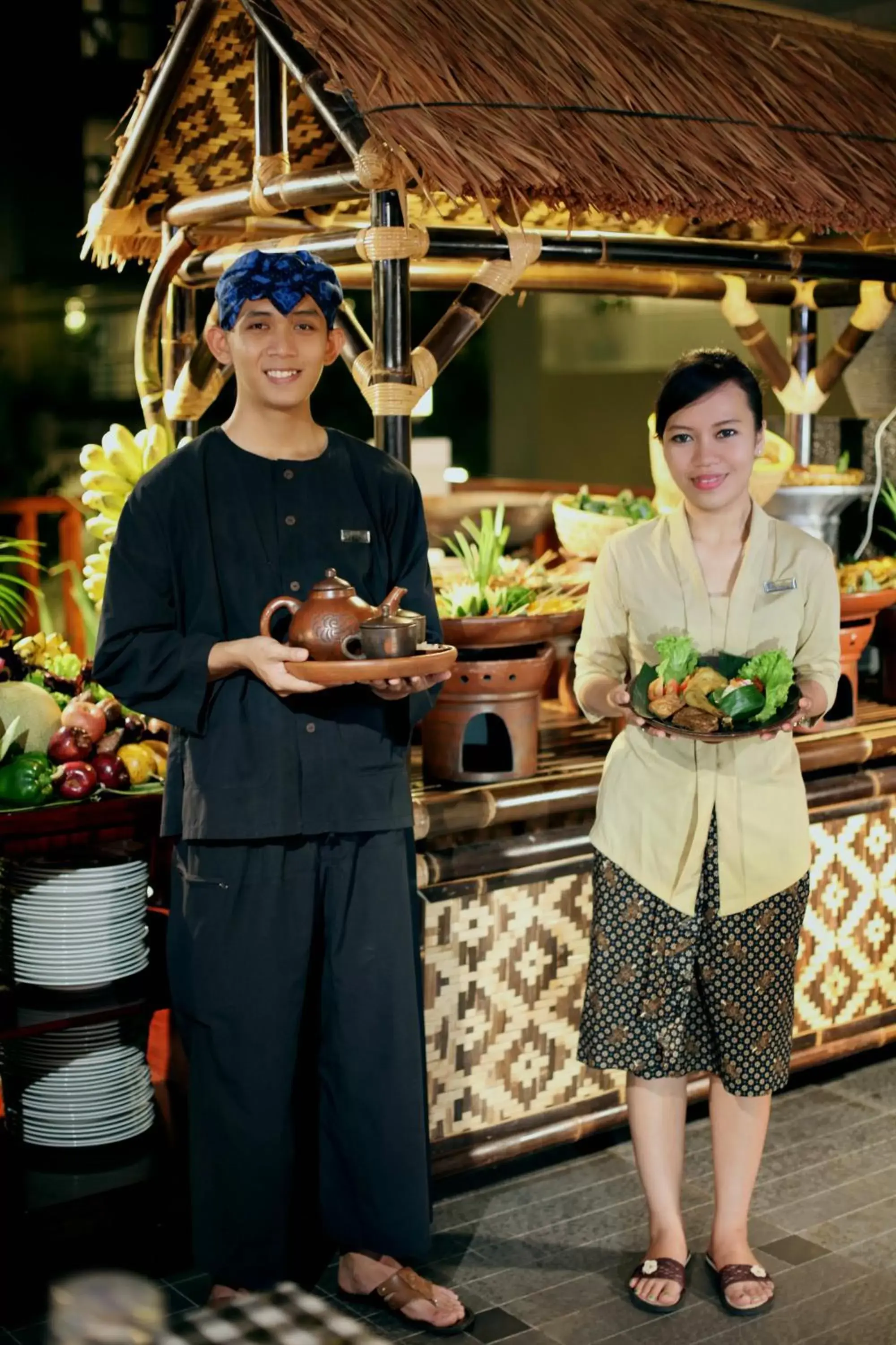 Staff, Food in ASTON Bogor Hotel and Resort