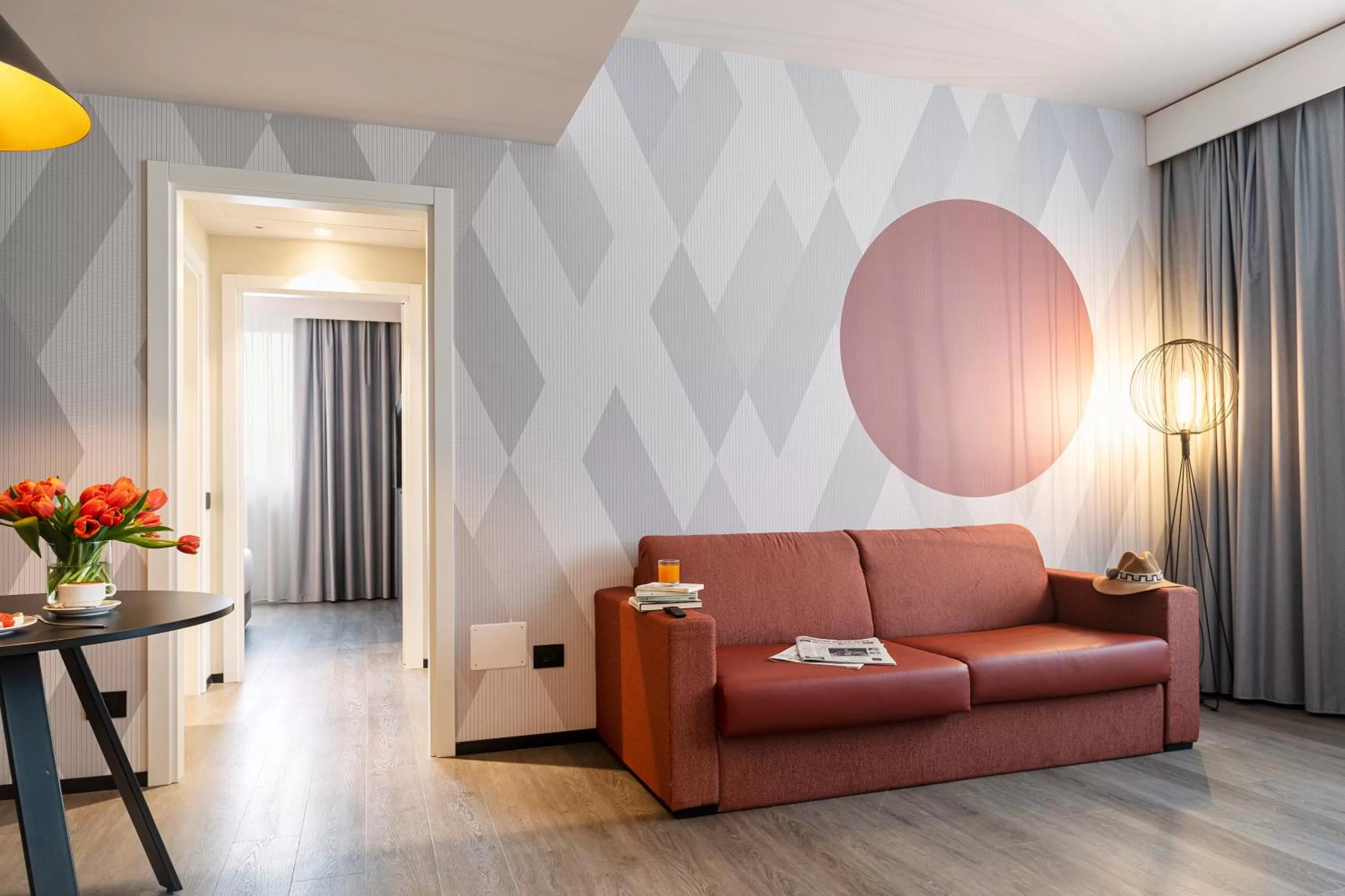 Living room in Quark Hotel Milano
